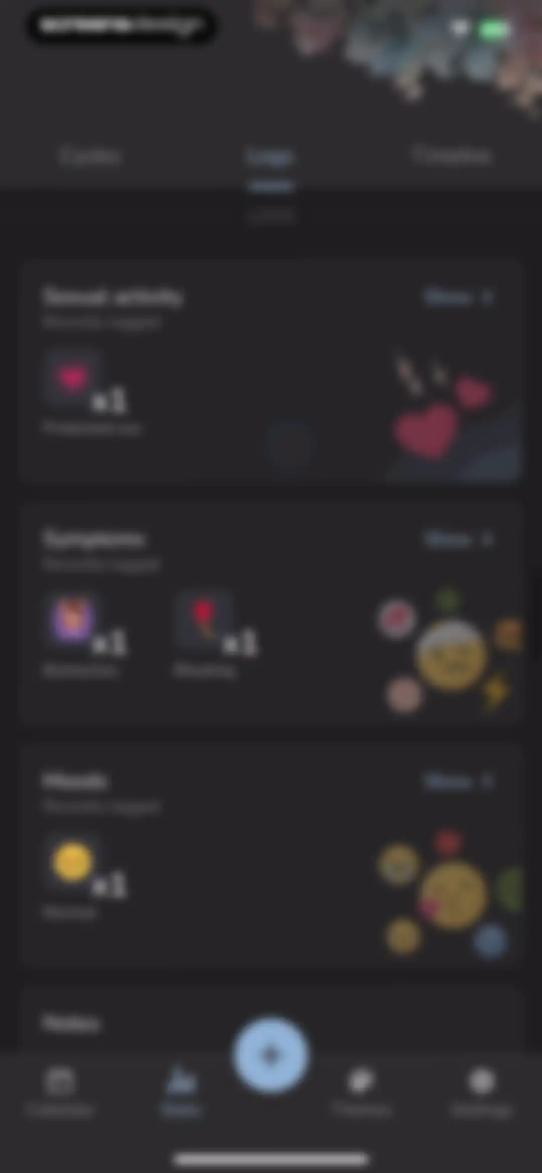 Period Tracker and Calendar screen 26