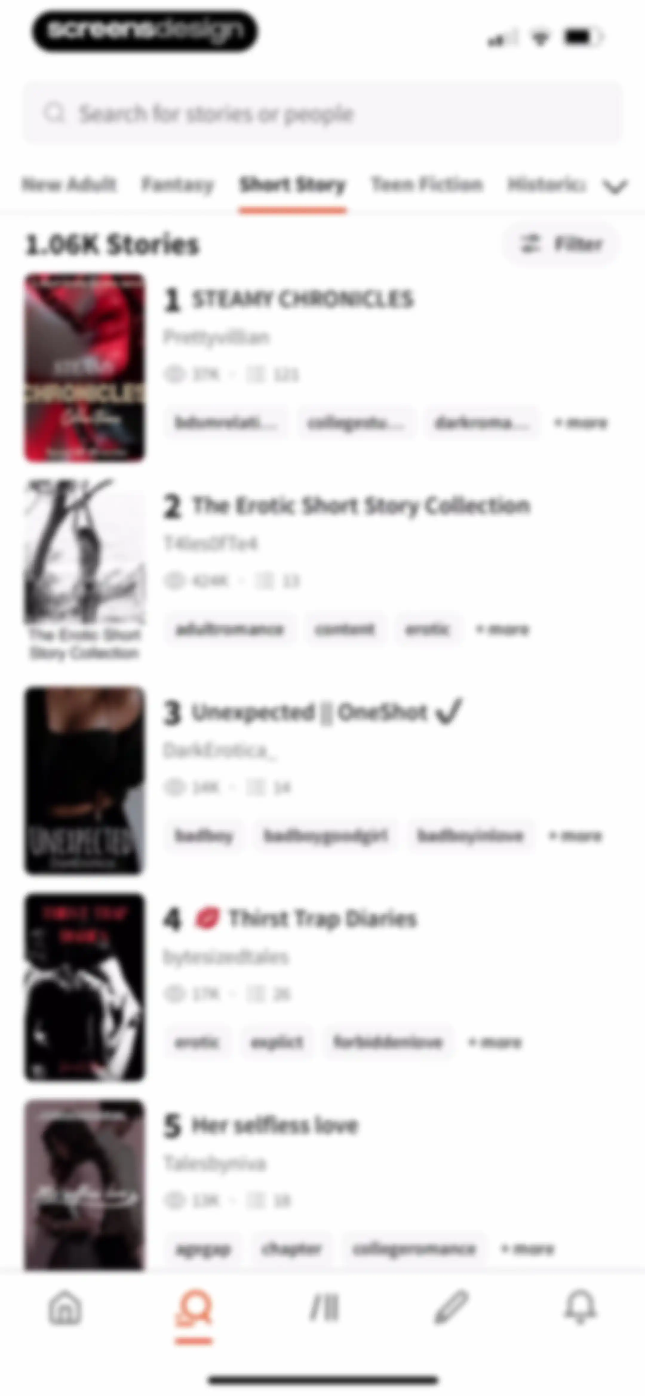 Wattpad - Read & Write Stories screen 86