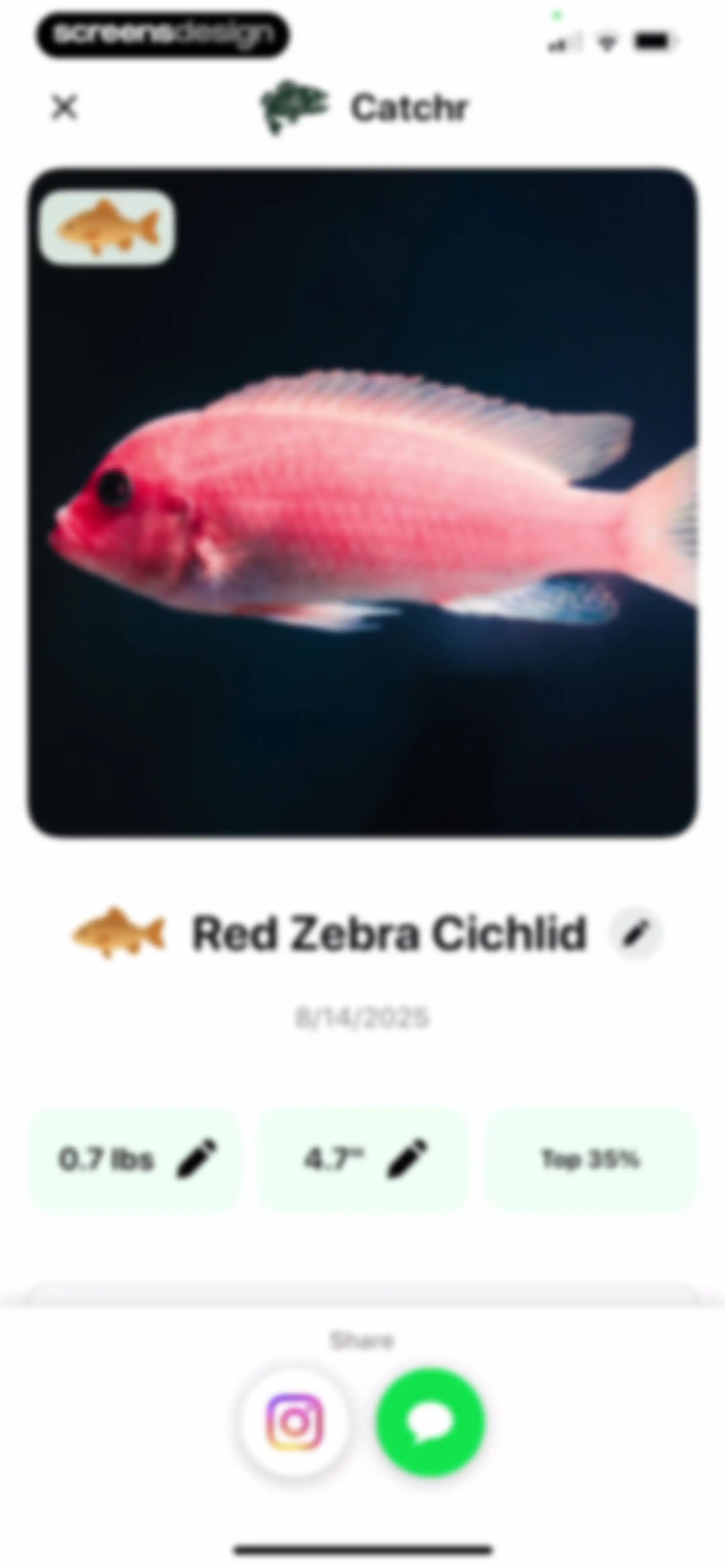 Catchr: Fish Identifier screen 89
