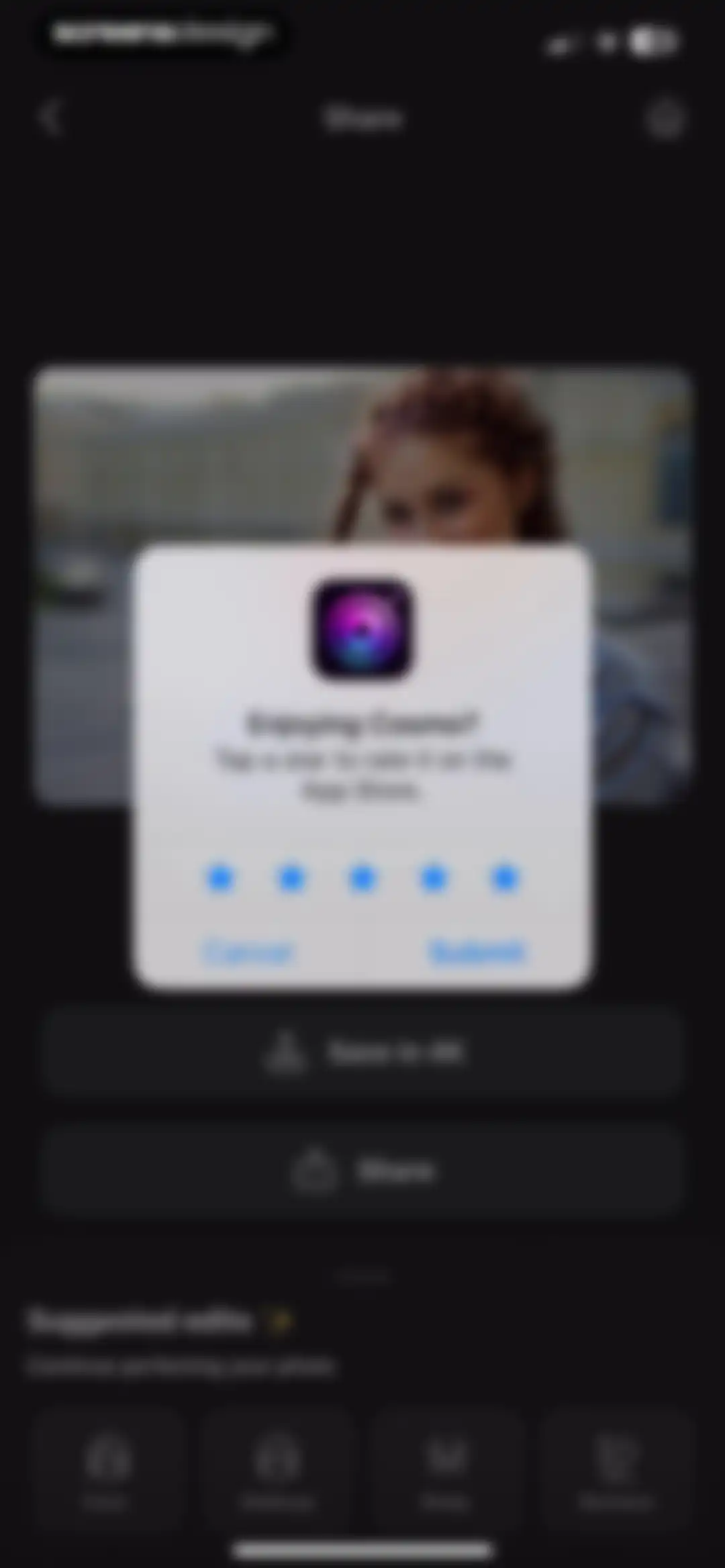 Cosmo: AI Editor, Hair Filters screen 46
