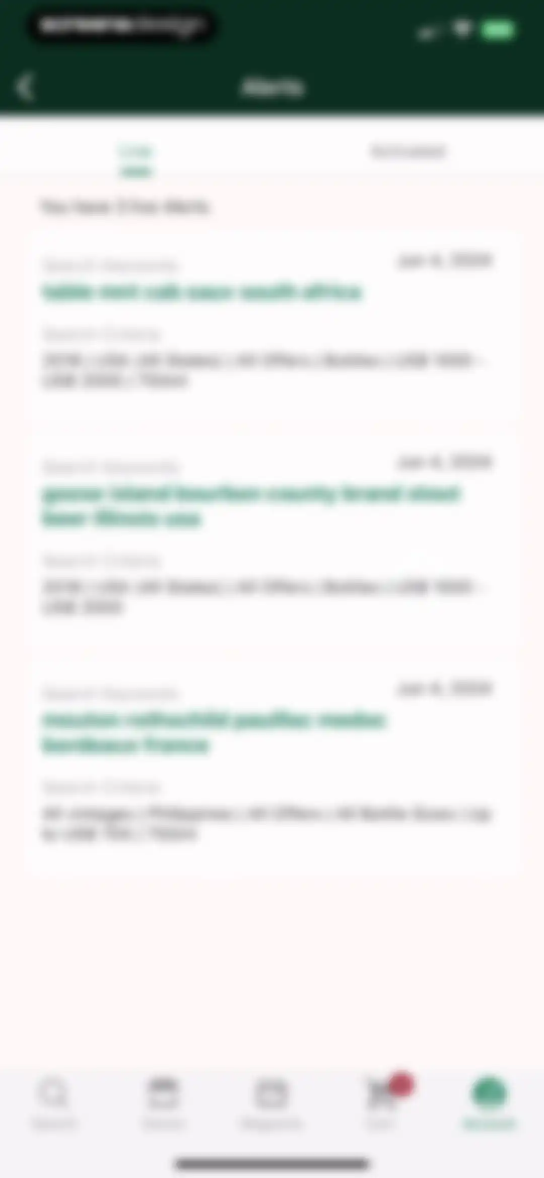 Wine-Searcher screen 80