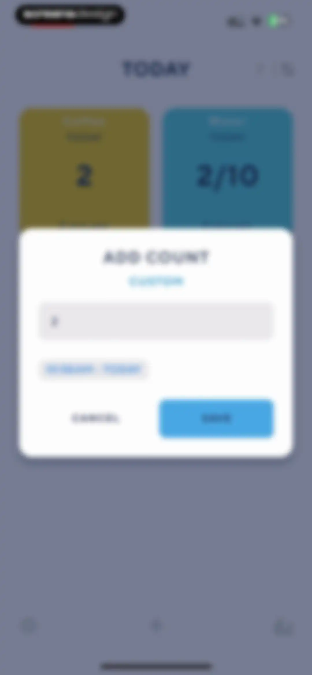 Tally: The Anything Tracker screen 47