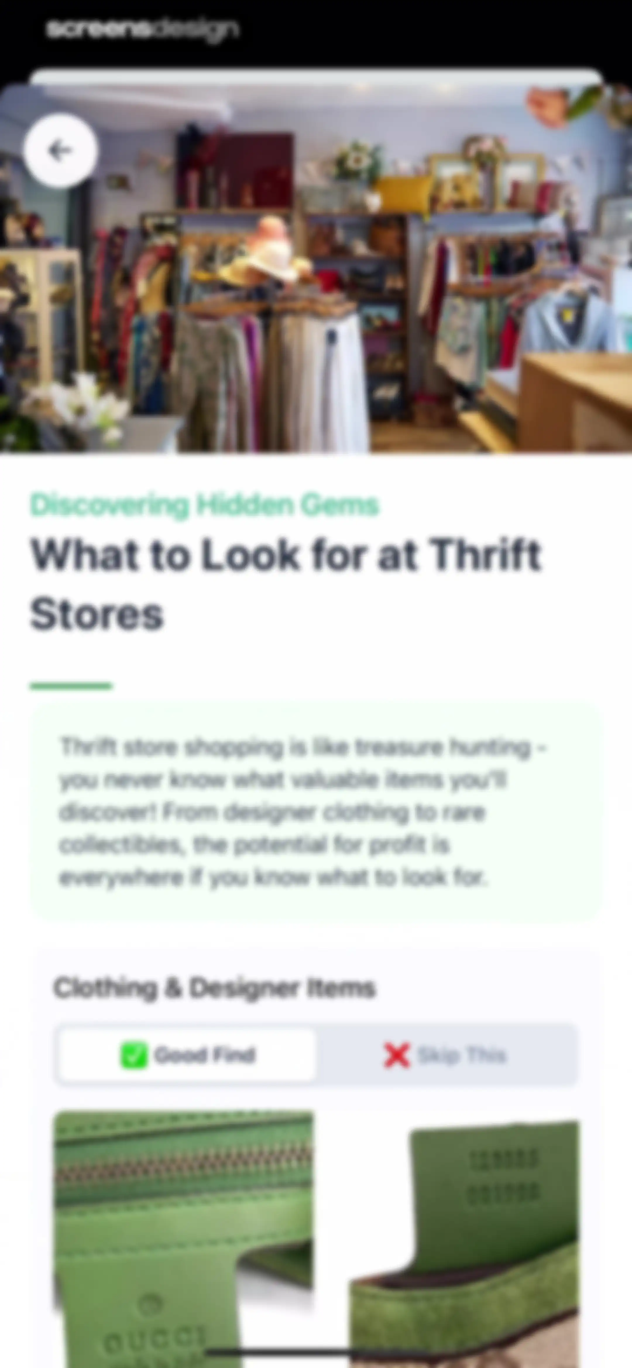 ThriftAI: Profit Identifier screen 47