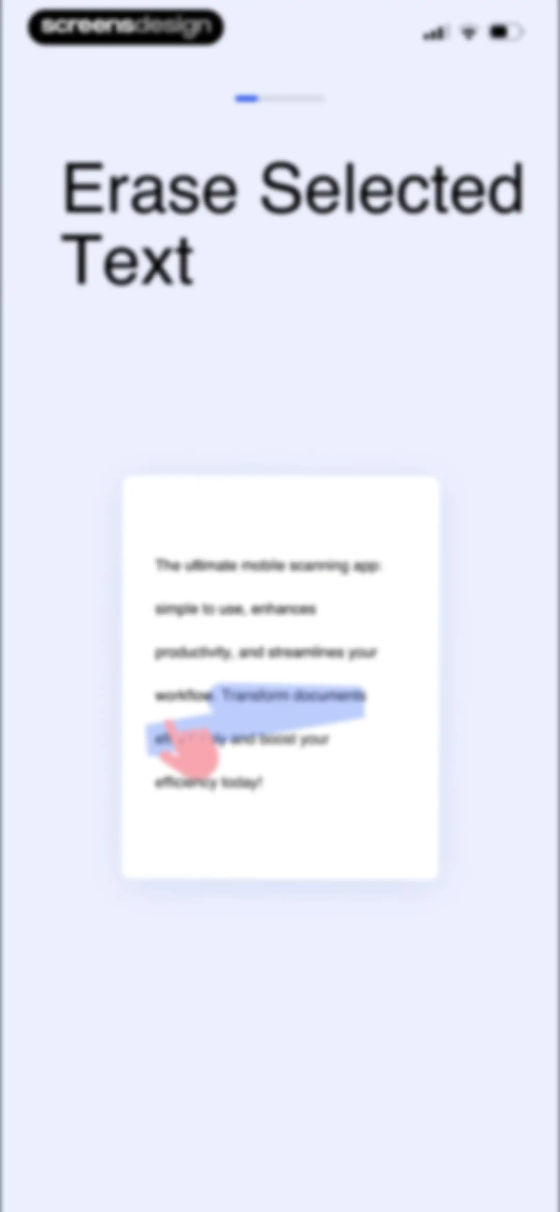 Mobile Scanner App - Scan PDF screen 5