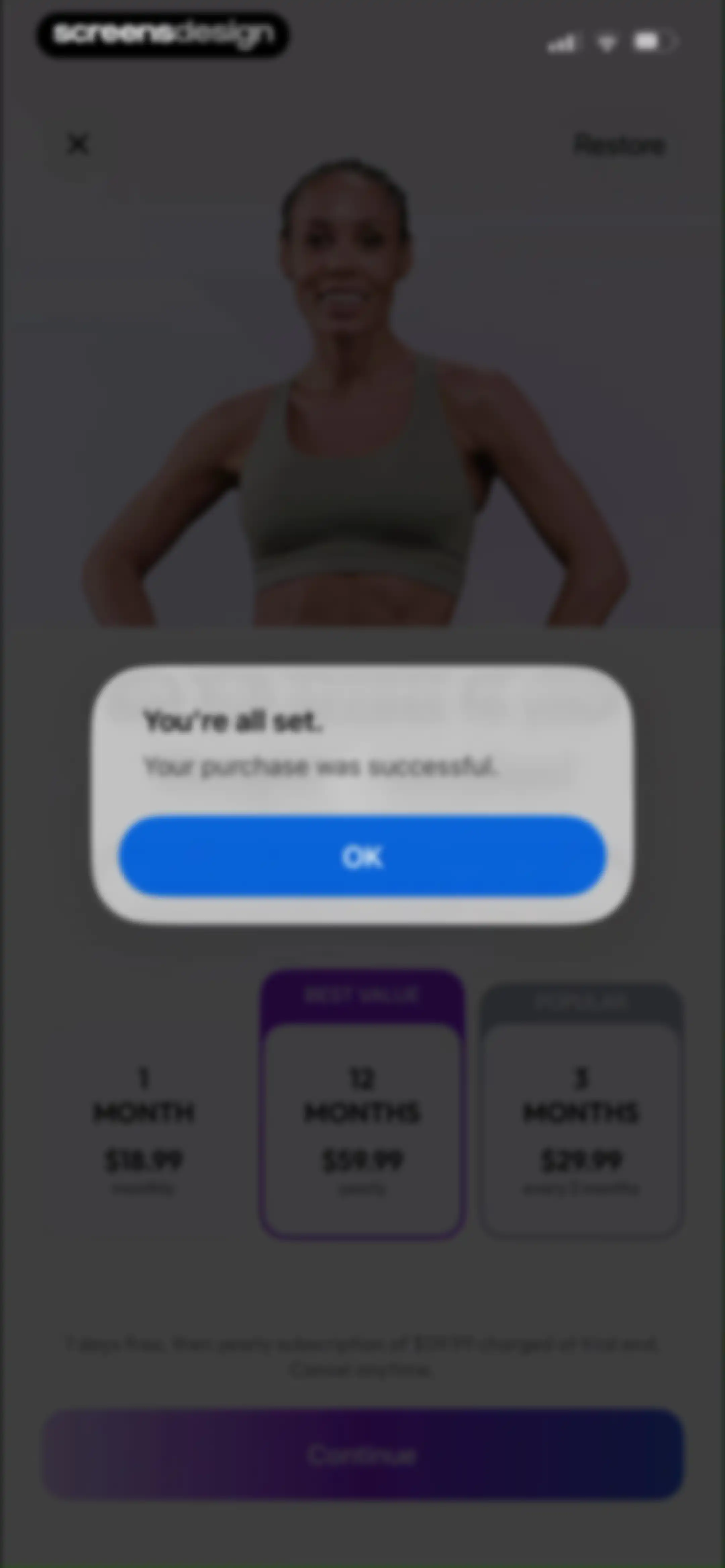 Zing AI: Home & Gym Workouts screen 59