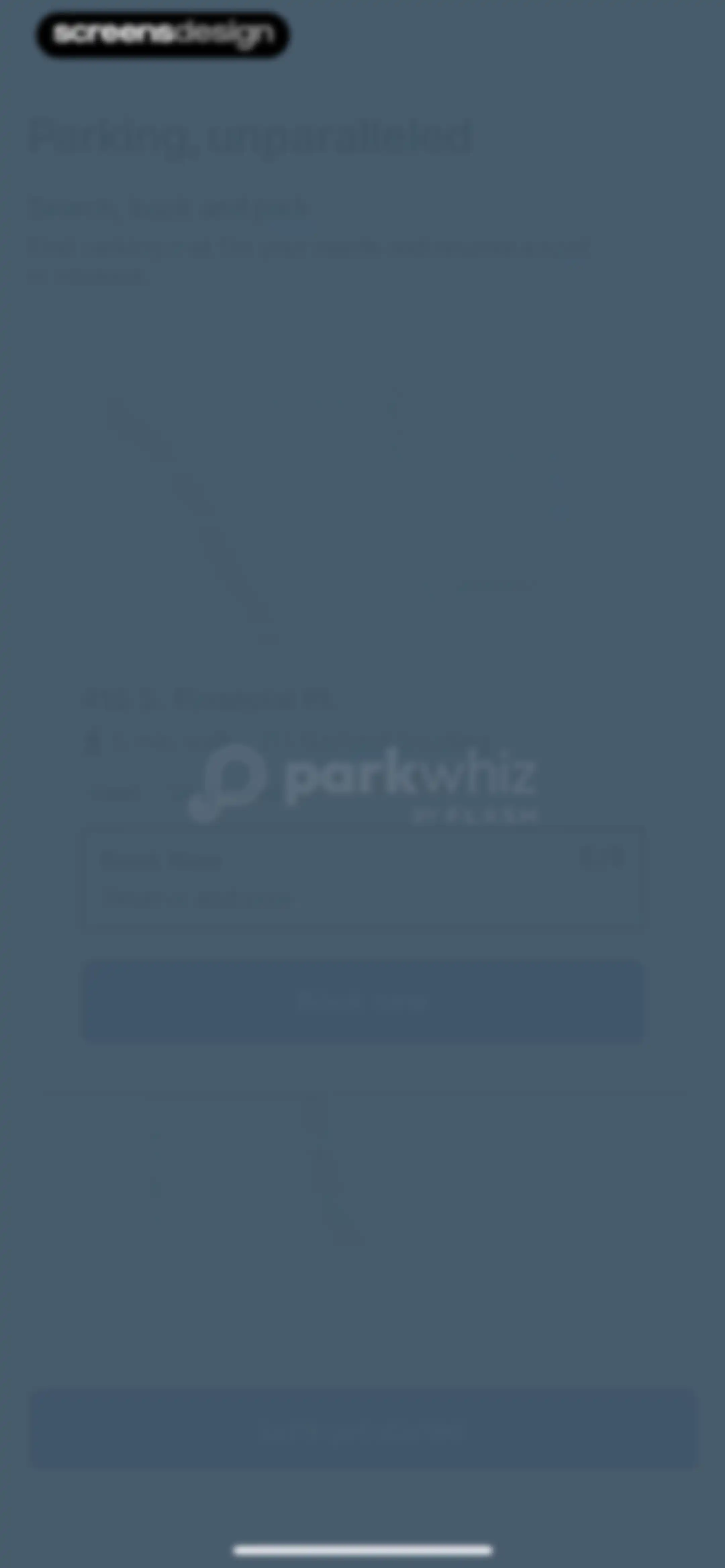 ParkWhiz - #1 Parking App screen 1