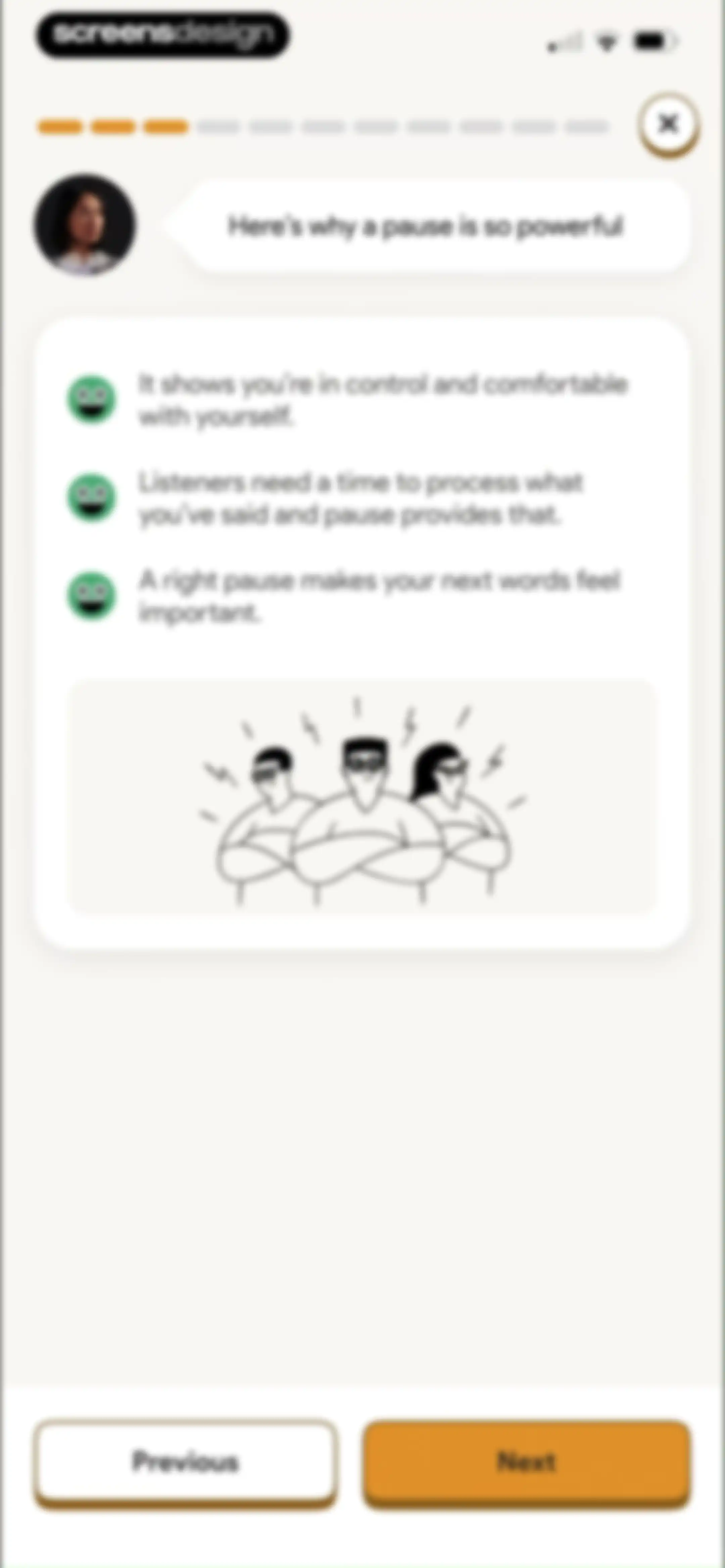 PatterAI: Communication Skills screen 67