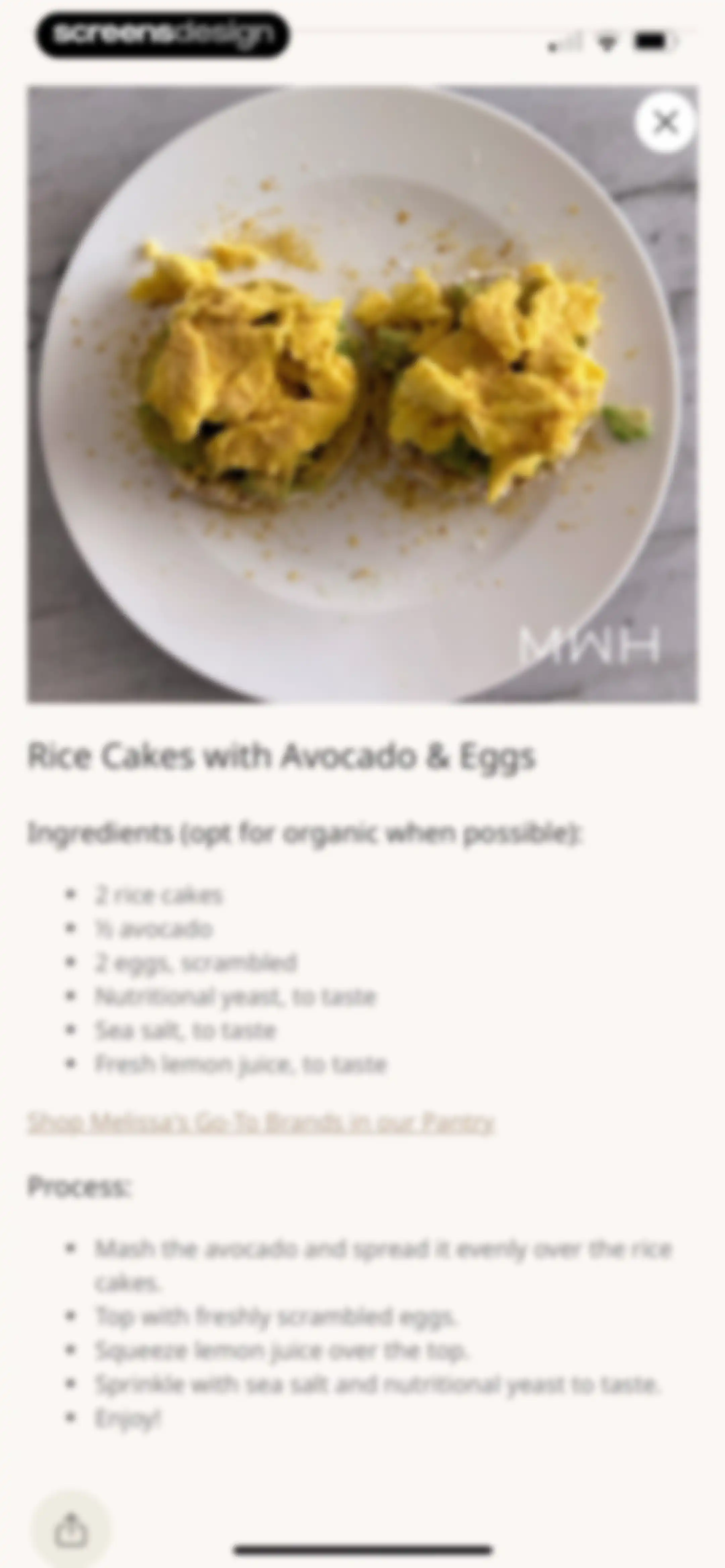 MWH: Fitness + Wellness screen 86
