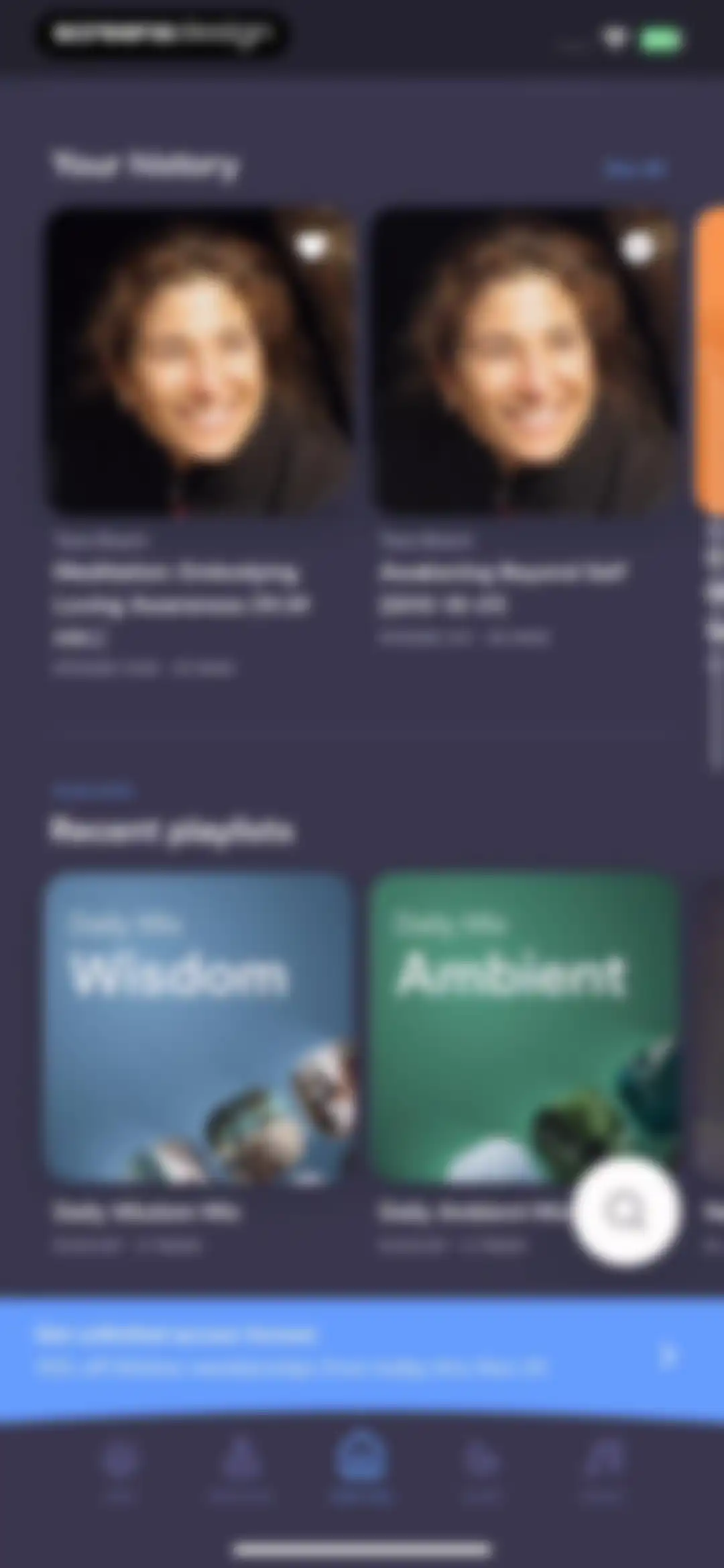 Mindfulness.com Meditation App screen 95