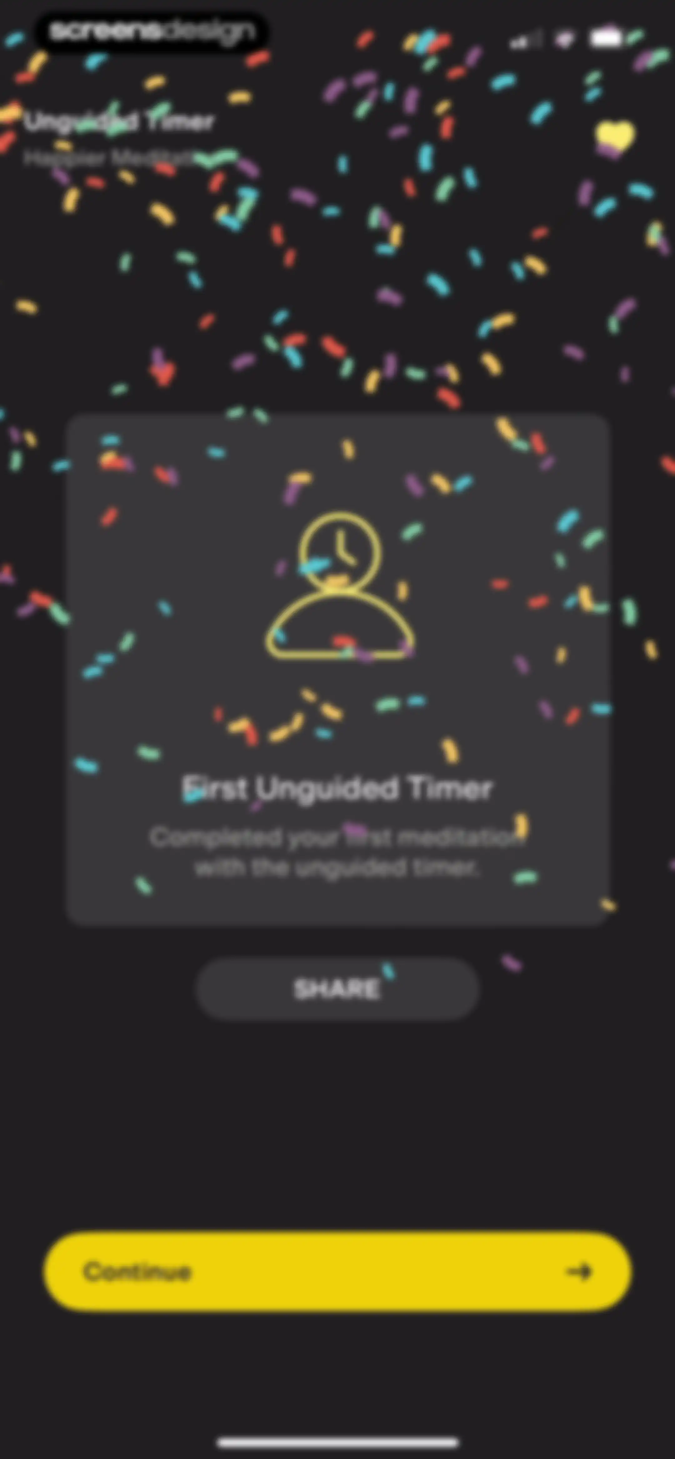 Happier Meditation screen 95