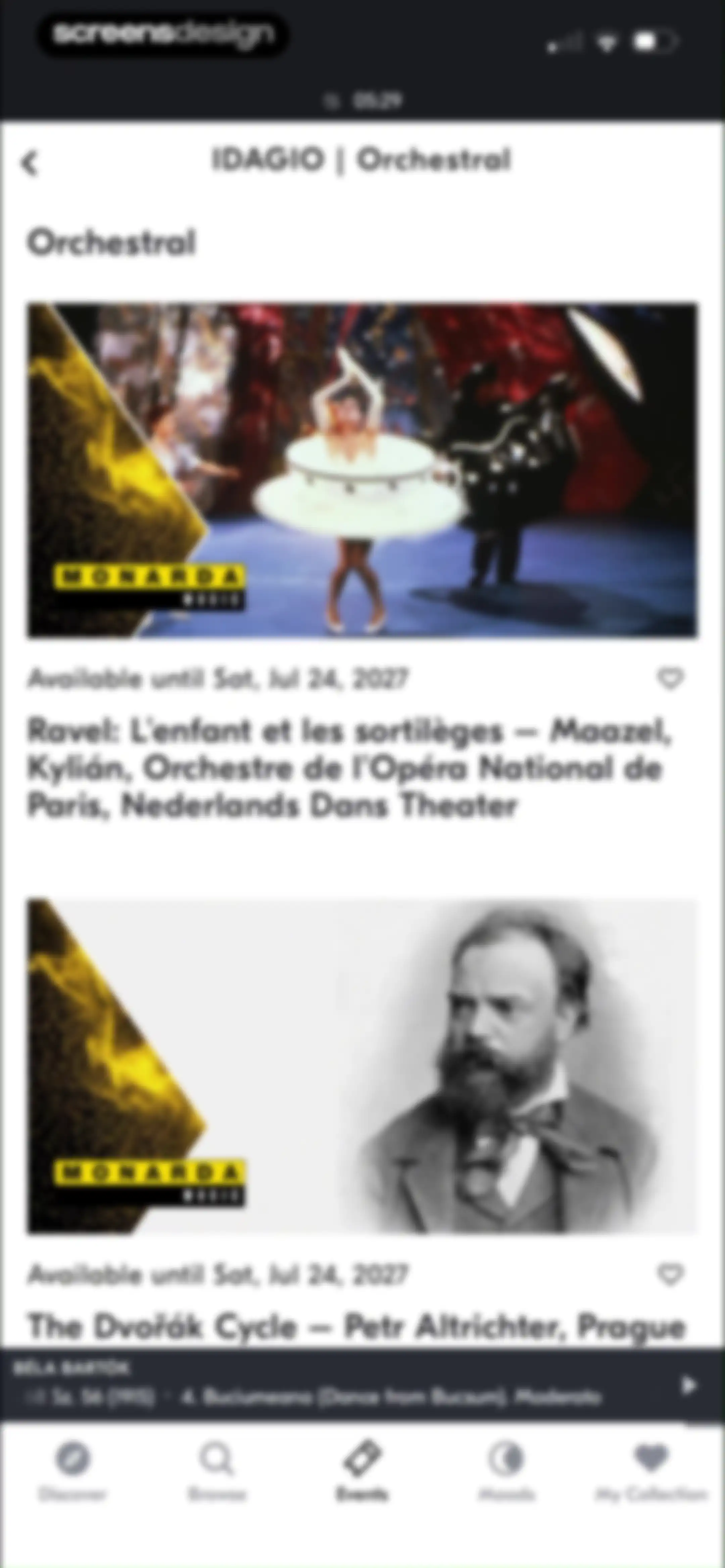 IDAGIO Stream Classical Music screen 83