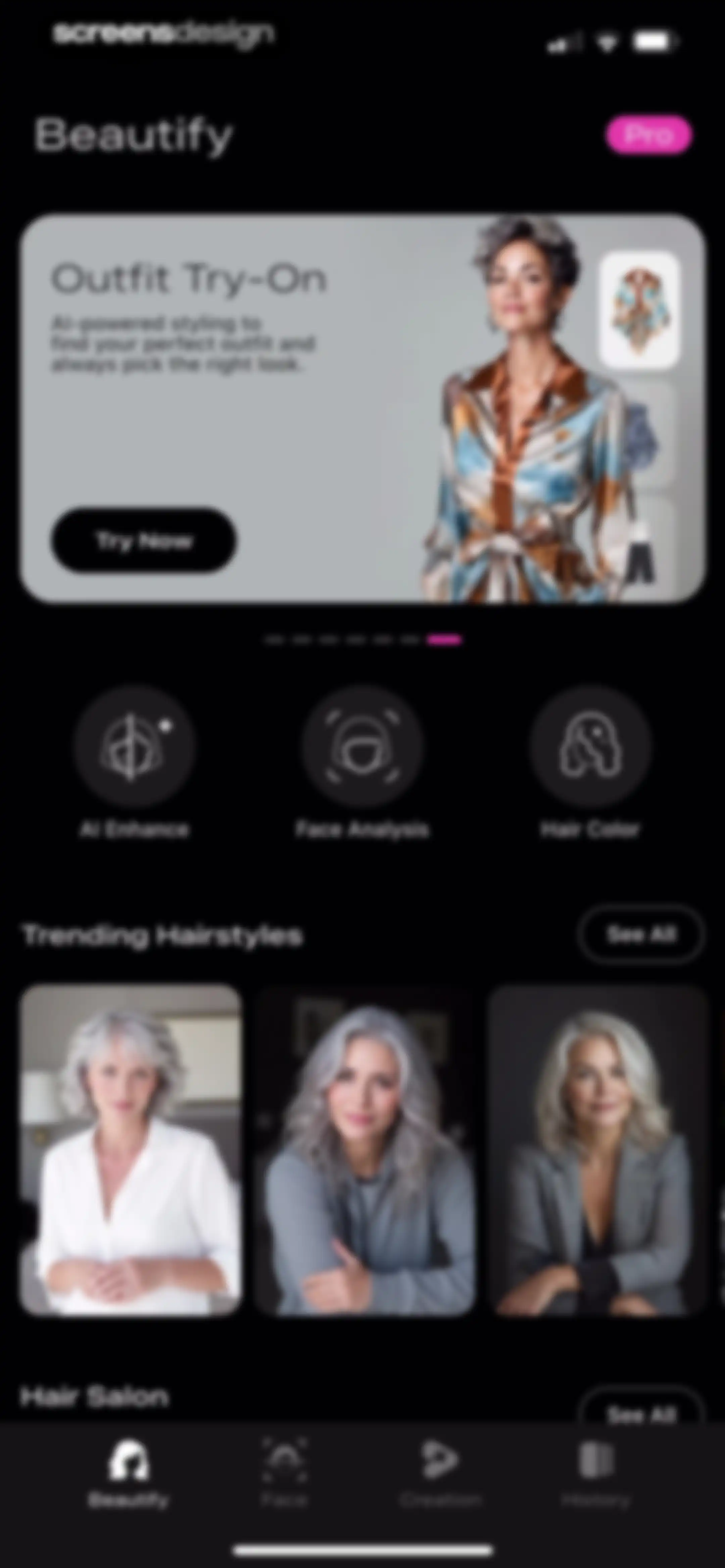 Beautify - Hairstyle Try On screen 28