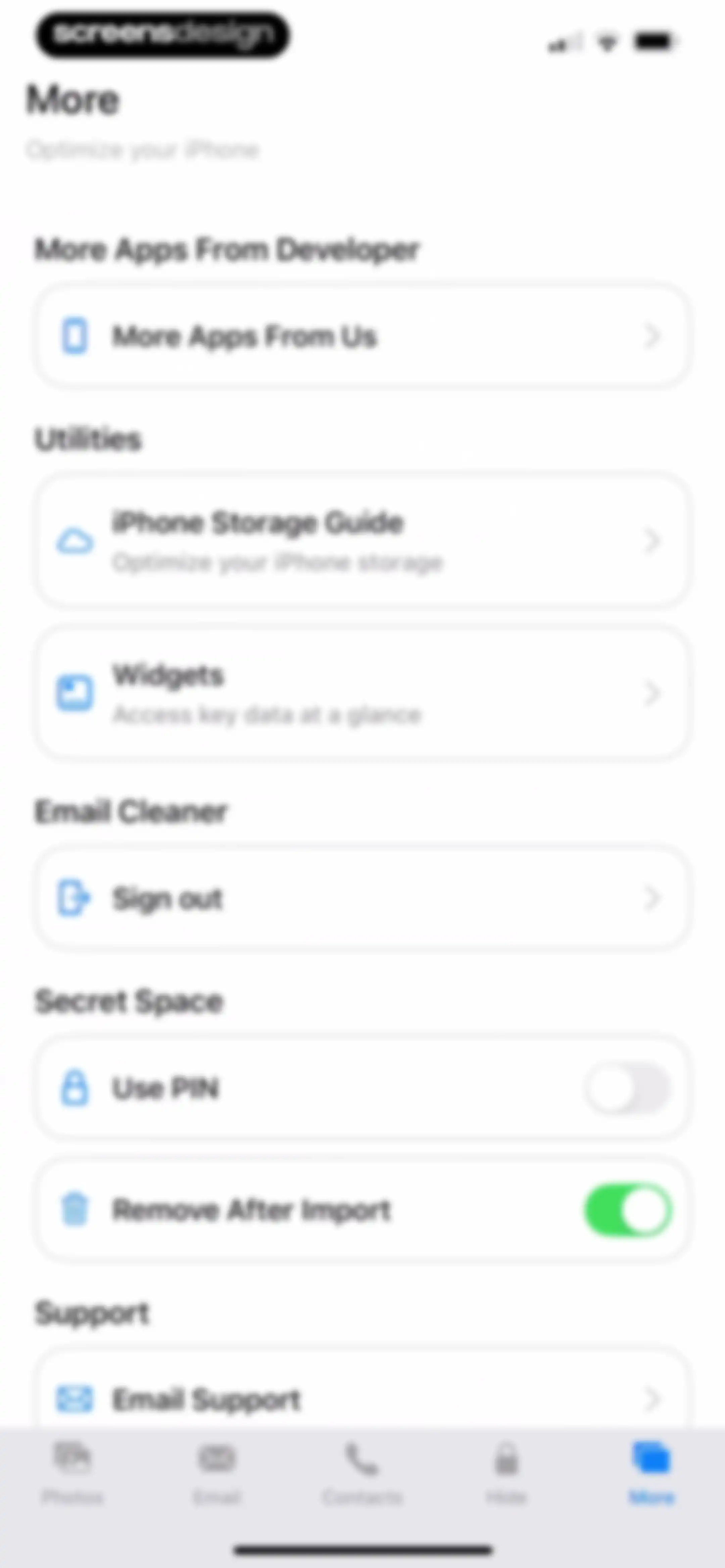 CleanX: Clean Up Storage screen 83