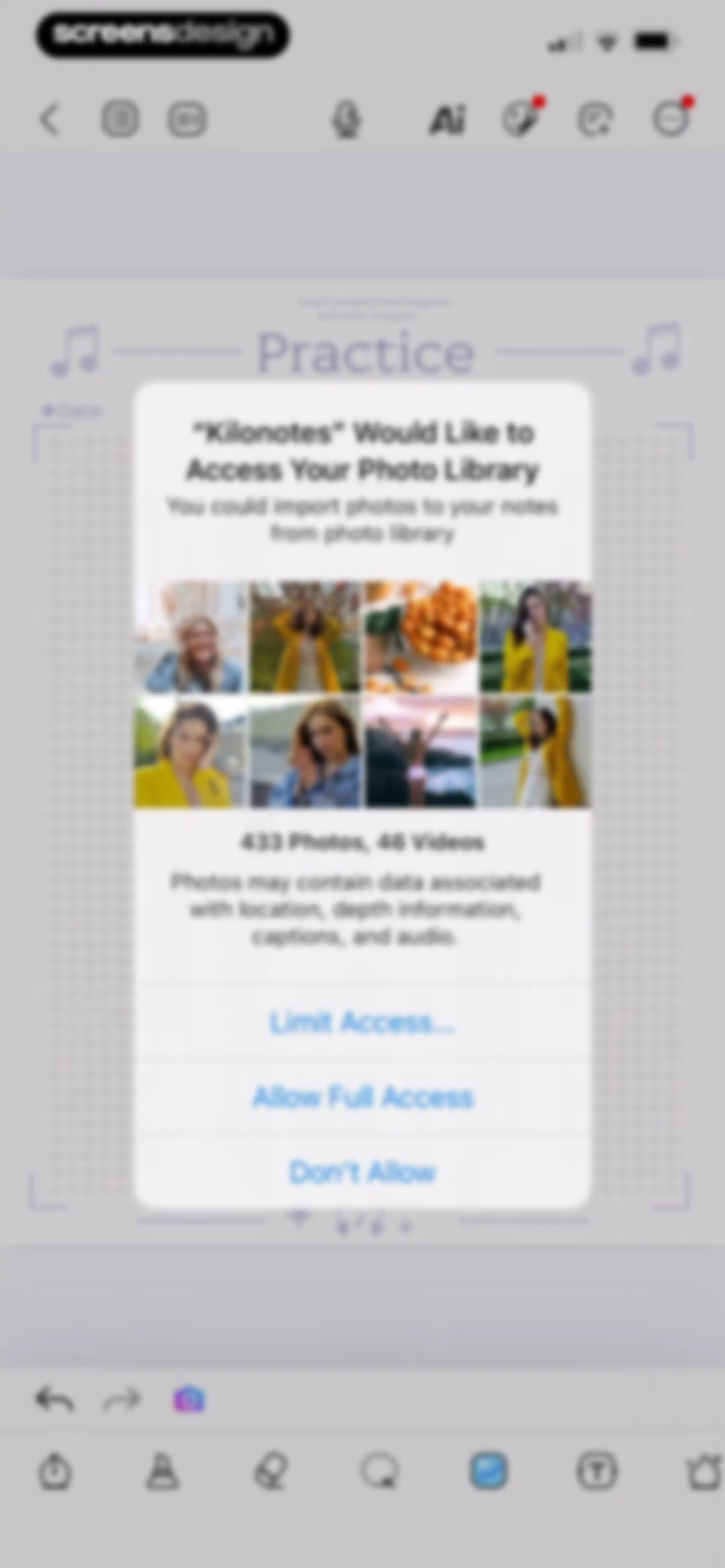 Kilonotes-Notes & Mark up PDF screen 26