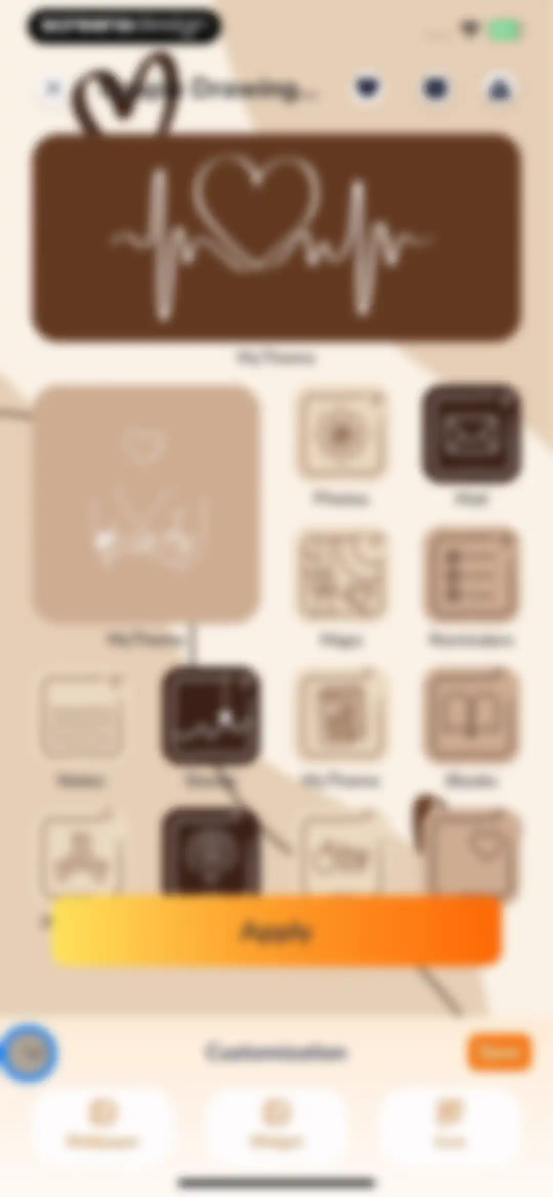 MyTheme - App Icons & Widgets screen 62