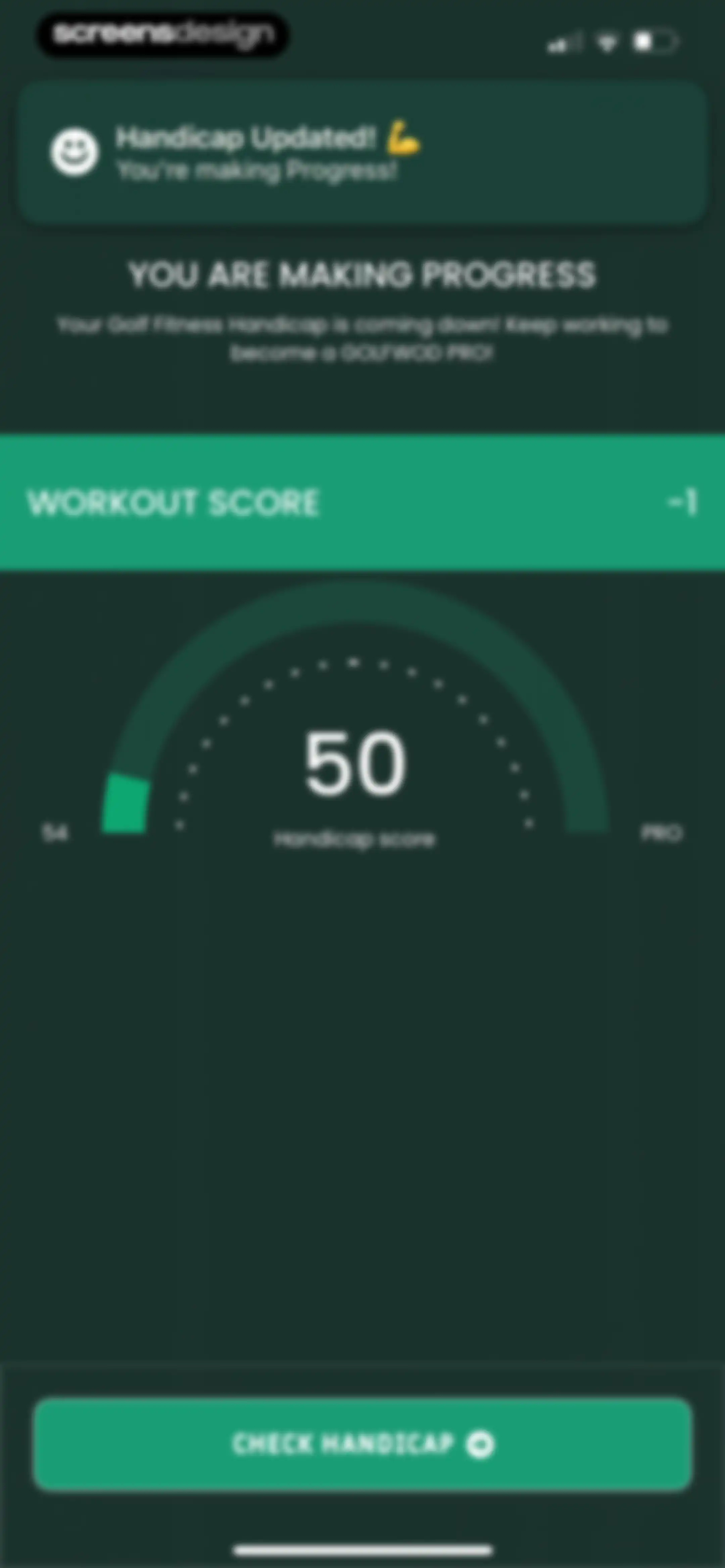 DRVN - Golf & Gym Workouts screen 111