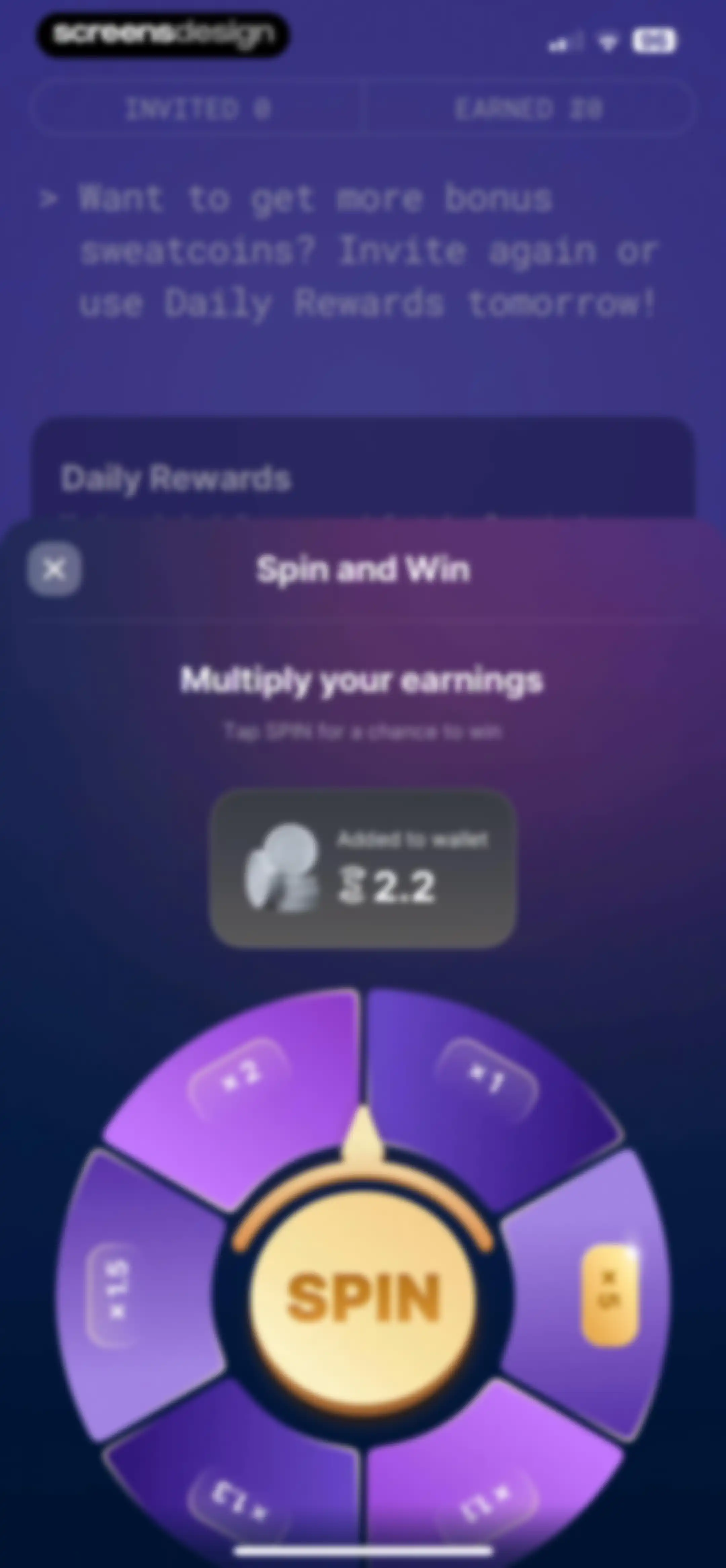 Sweatcoin Walking Step Counter screen 28