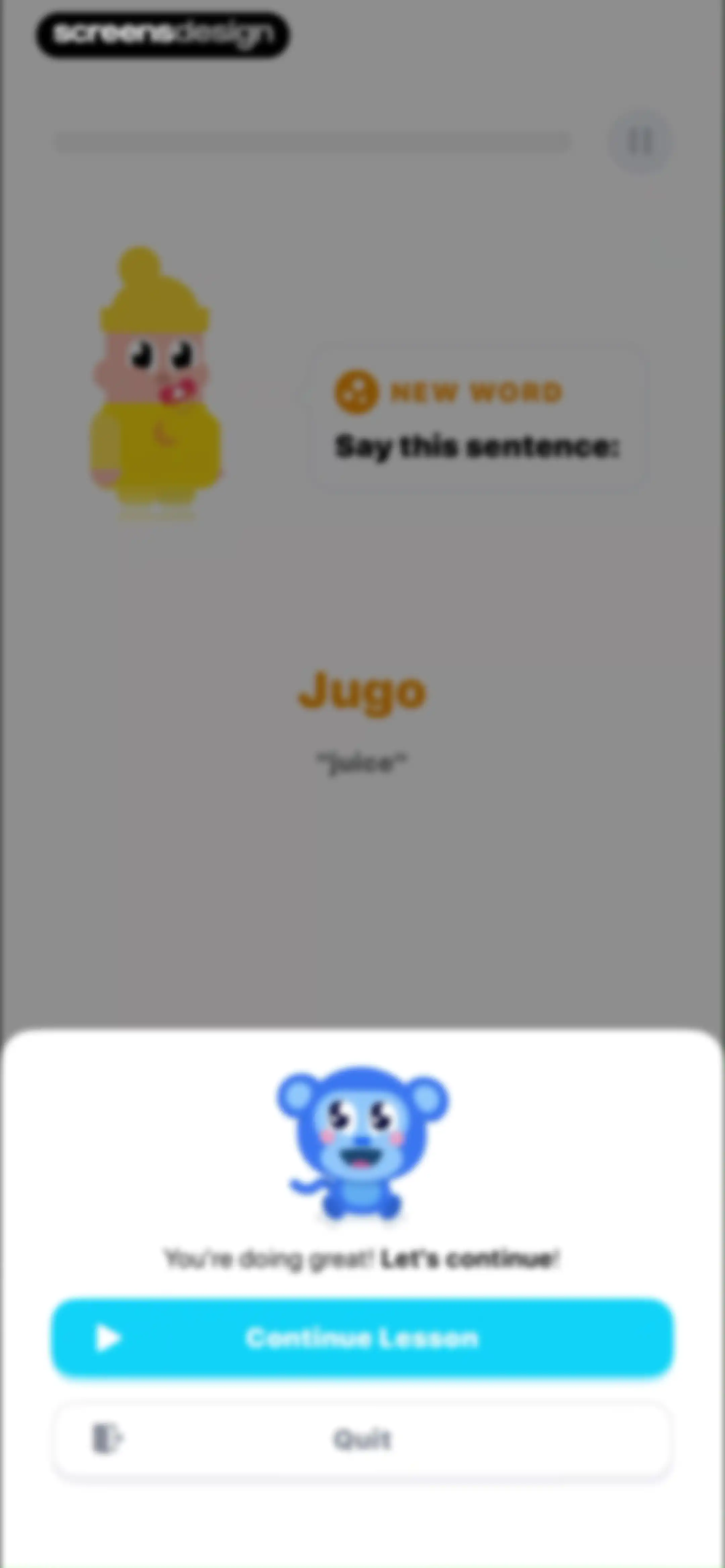 Falou - Fast language learning screen 60