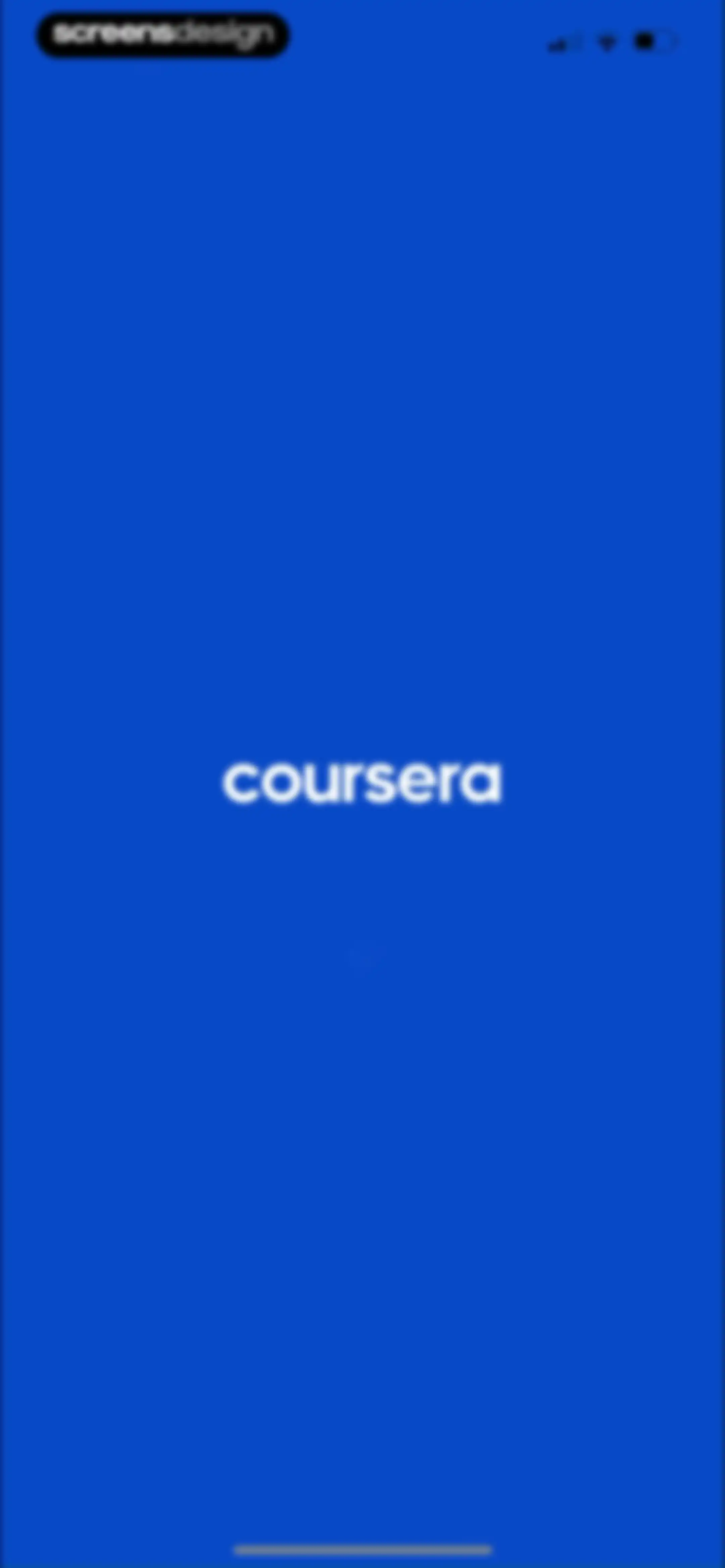 Coursera: Grow your career screen 1