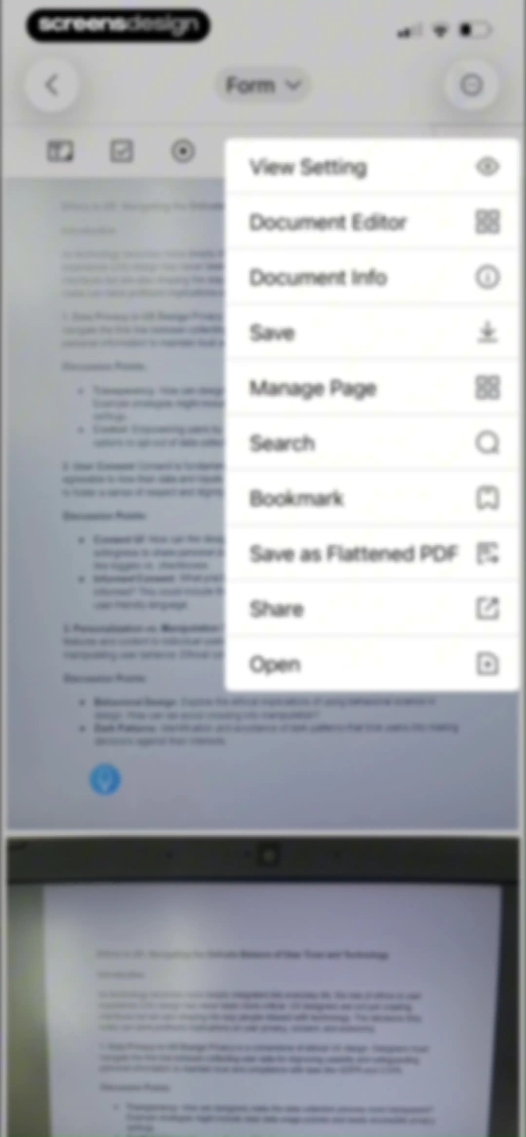 PDF Editor: Read, Scan & Sign screen 92