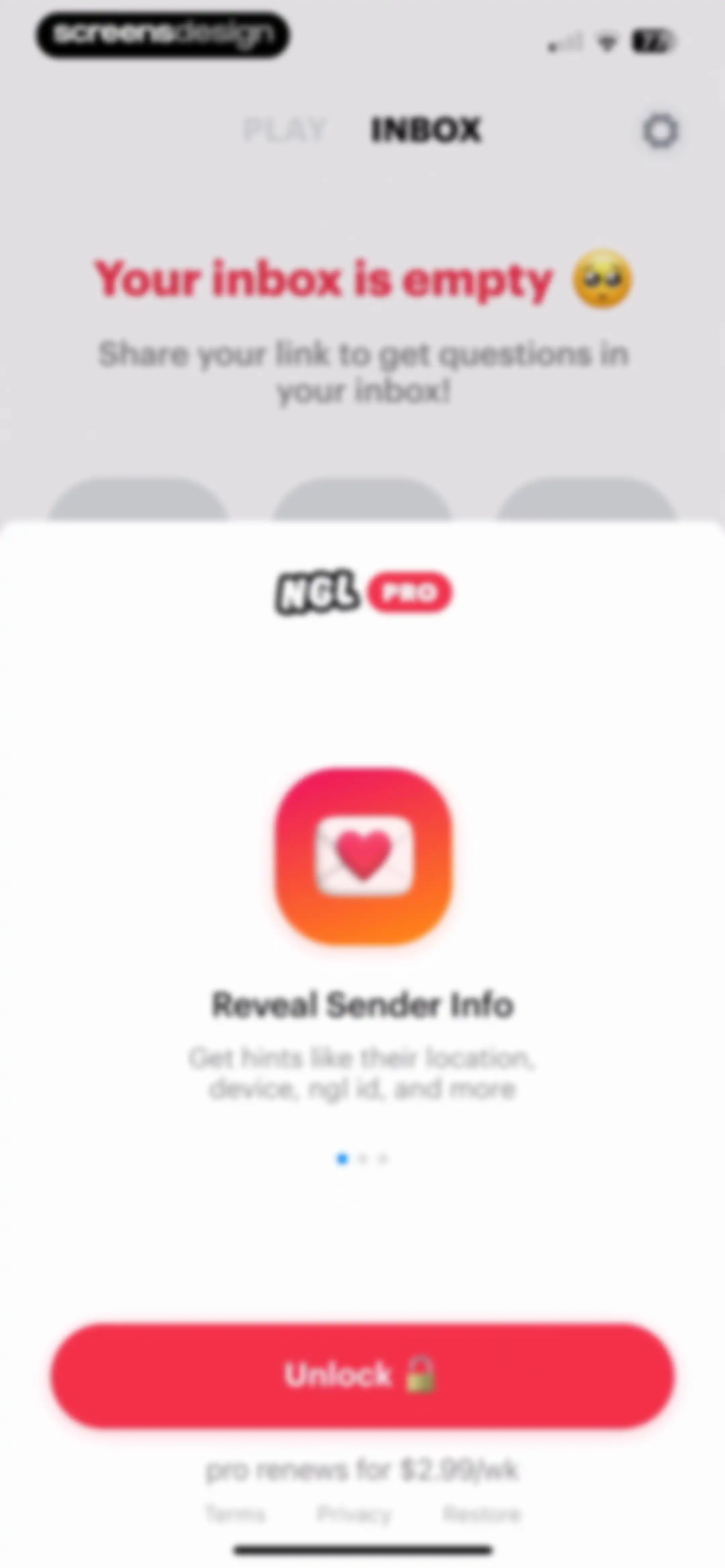 NGL: ask me anything screen 24