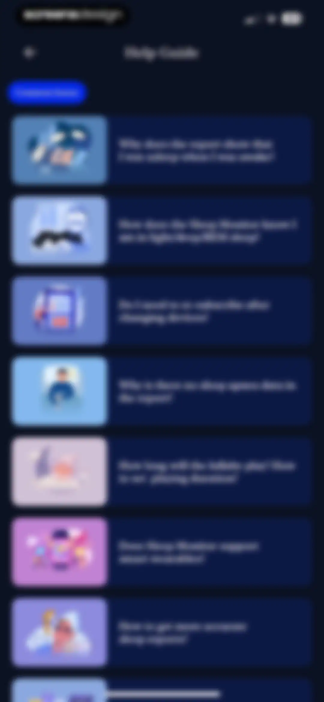 Sleep Monitor: Sleep Tracker screen 100