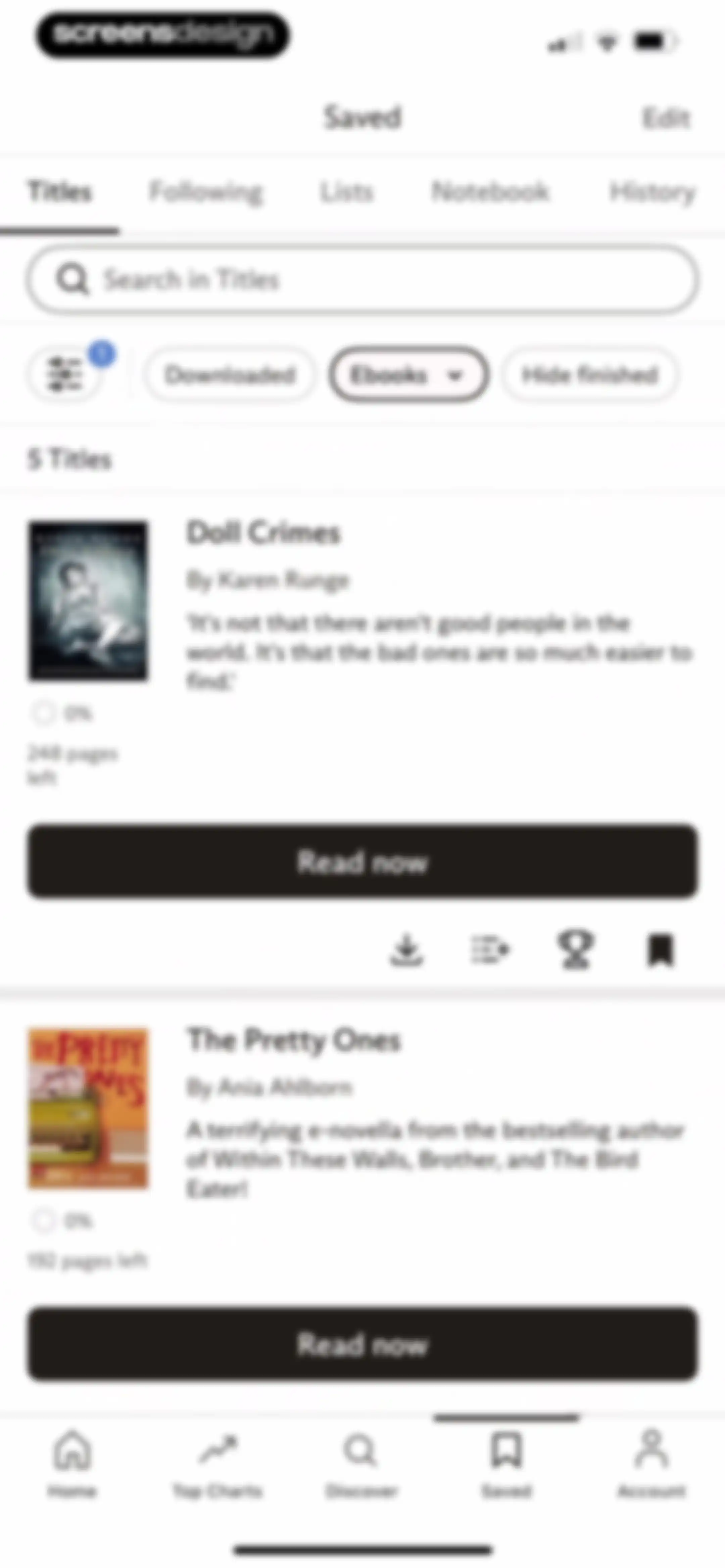 Everand: Audiobooks & Ebooks screen 77