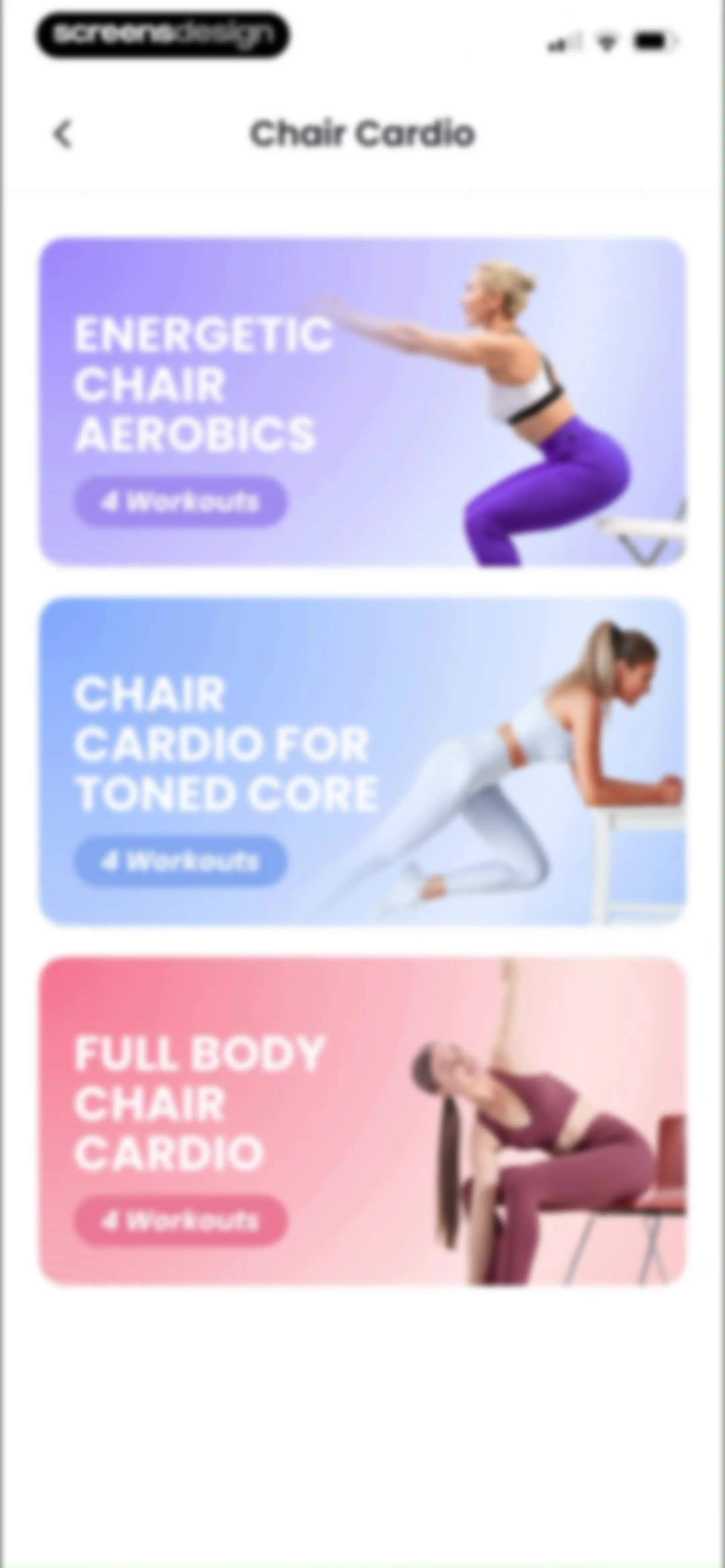 ChillFit: Home Workout Planner screen 115