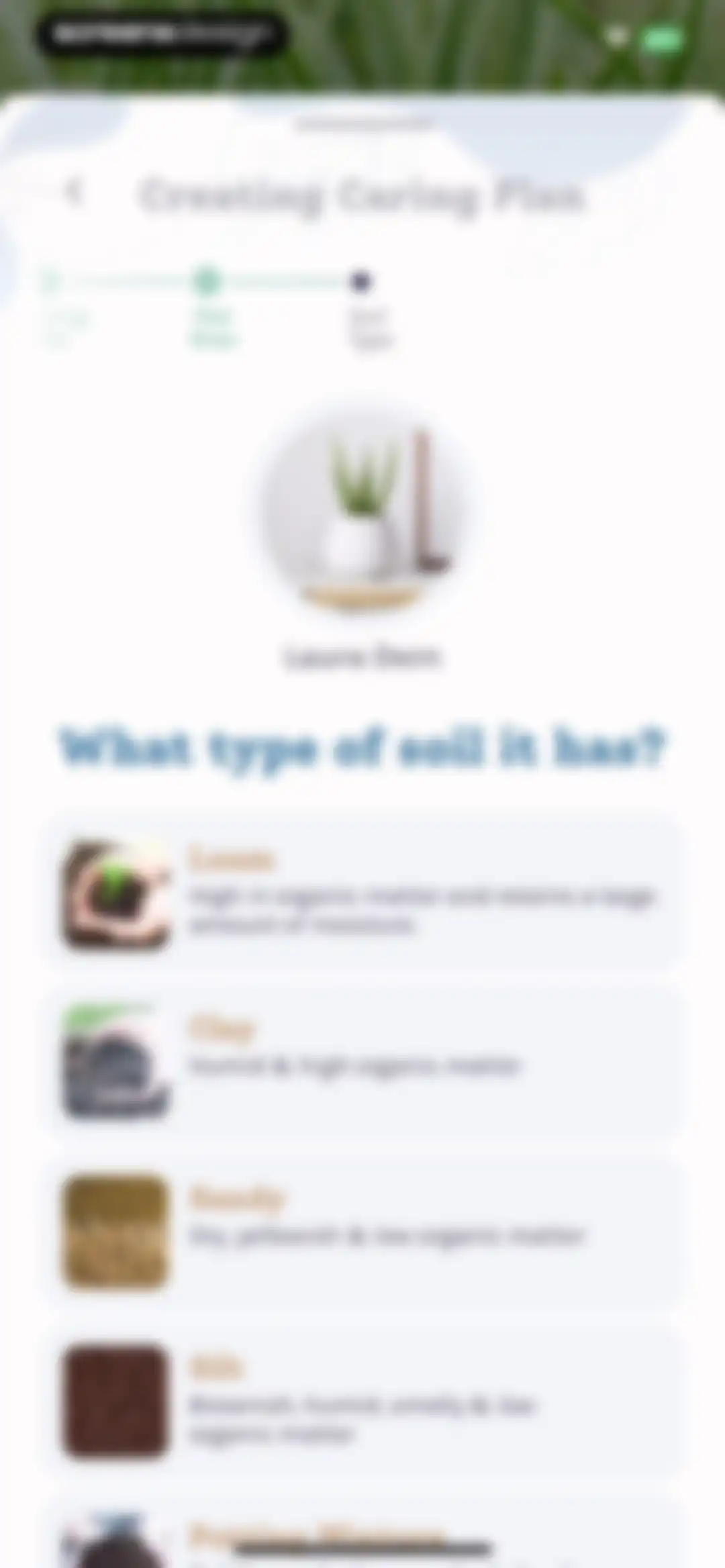 Plant Identifier, Care: Planty screen 37