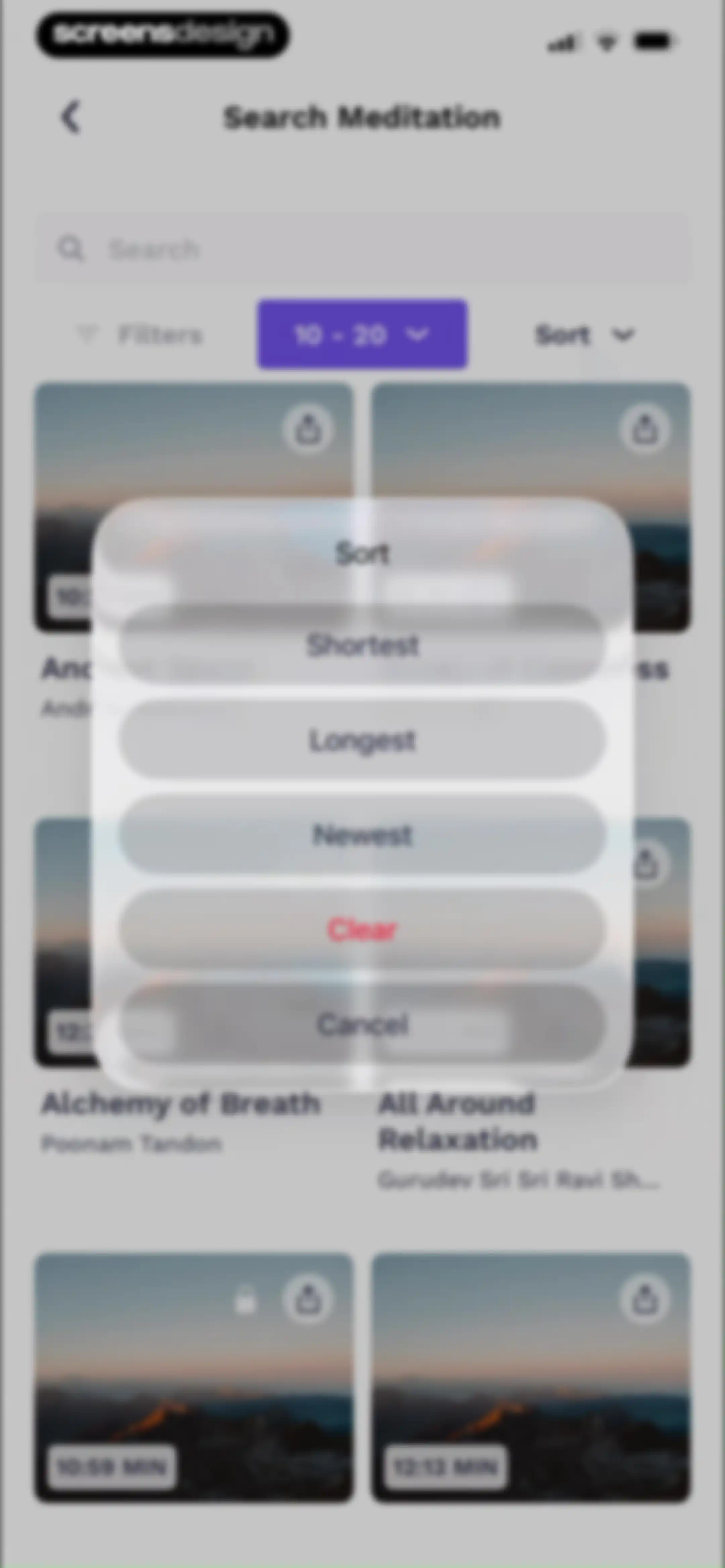 Art of Living Official App screen 60