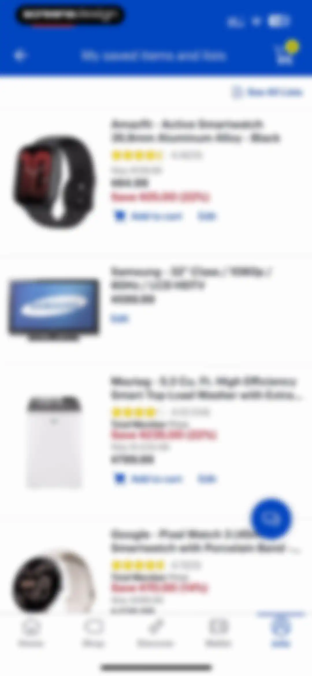 Best Buy: Tech Deals & Savings screen 162