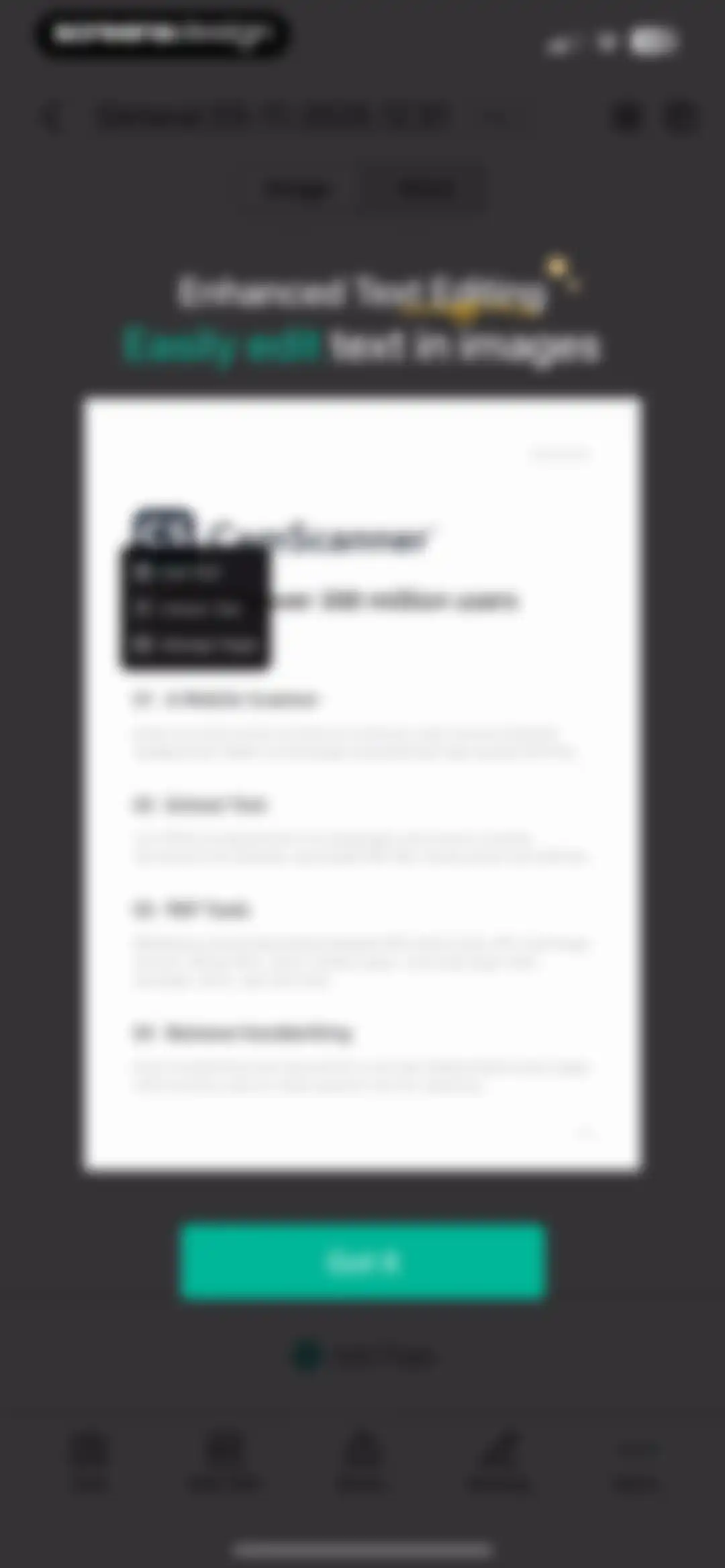 CamScanner - PDF Scanner App screen 63