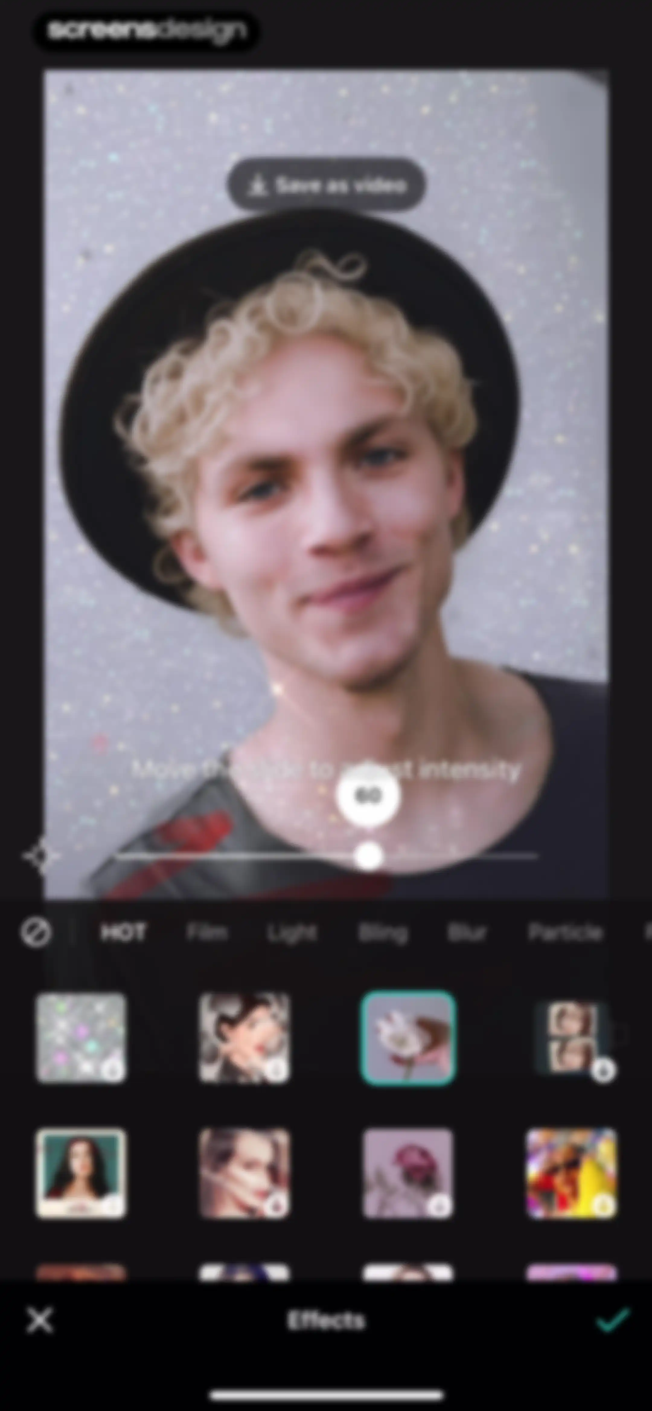 B612 AI Photo&Video Editor screen 100