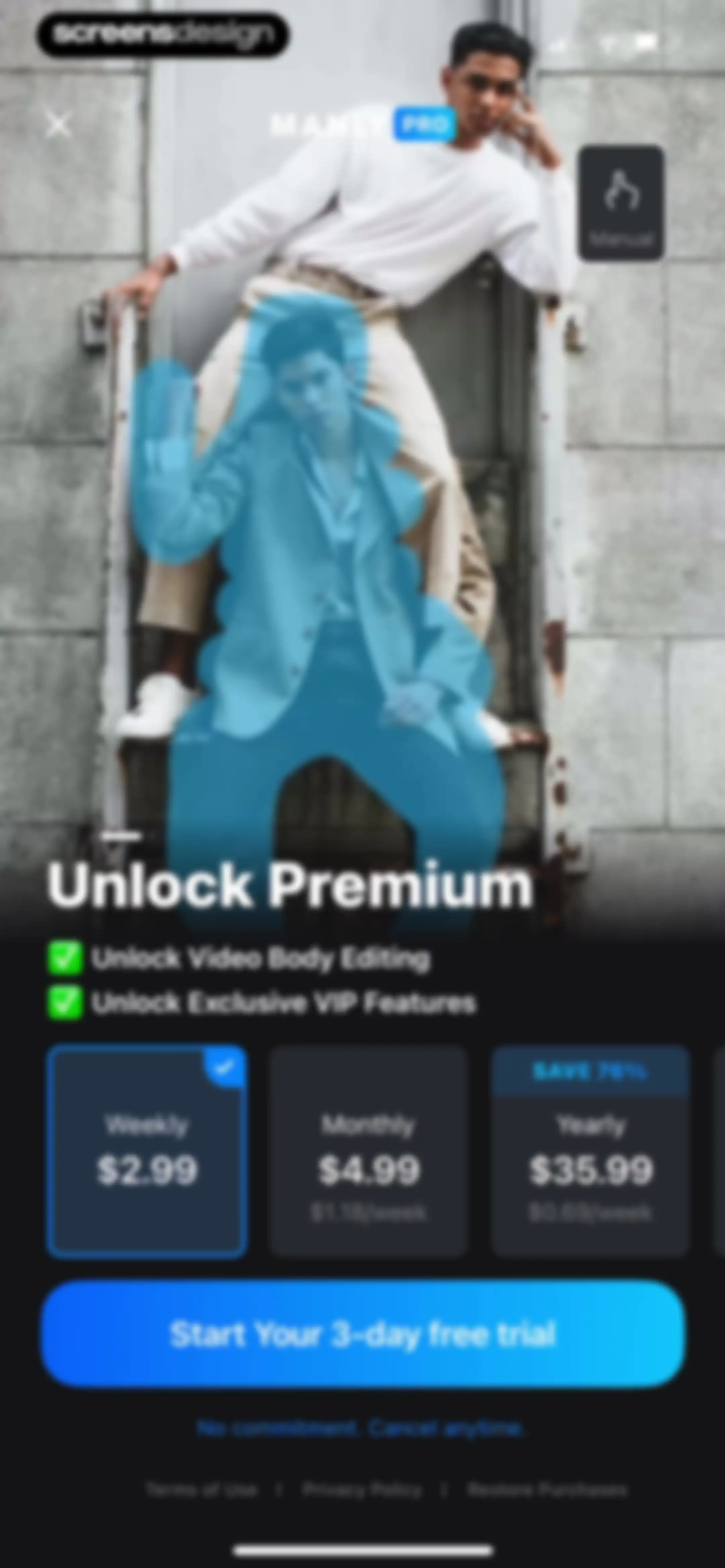 Manly - AI Photo Editor screen 14