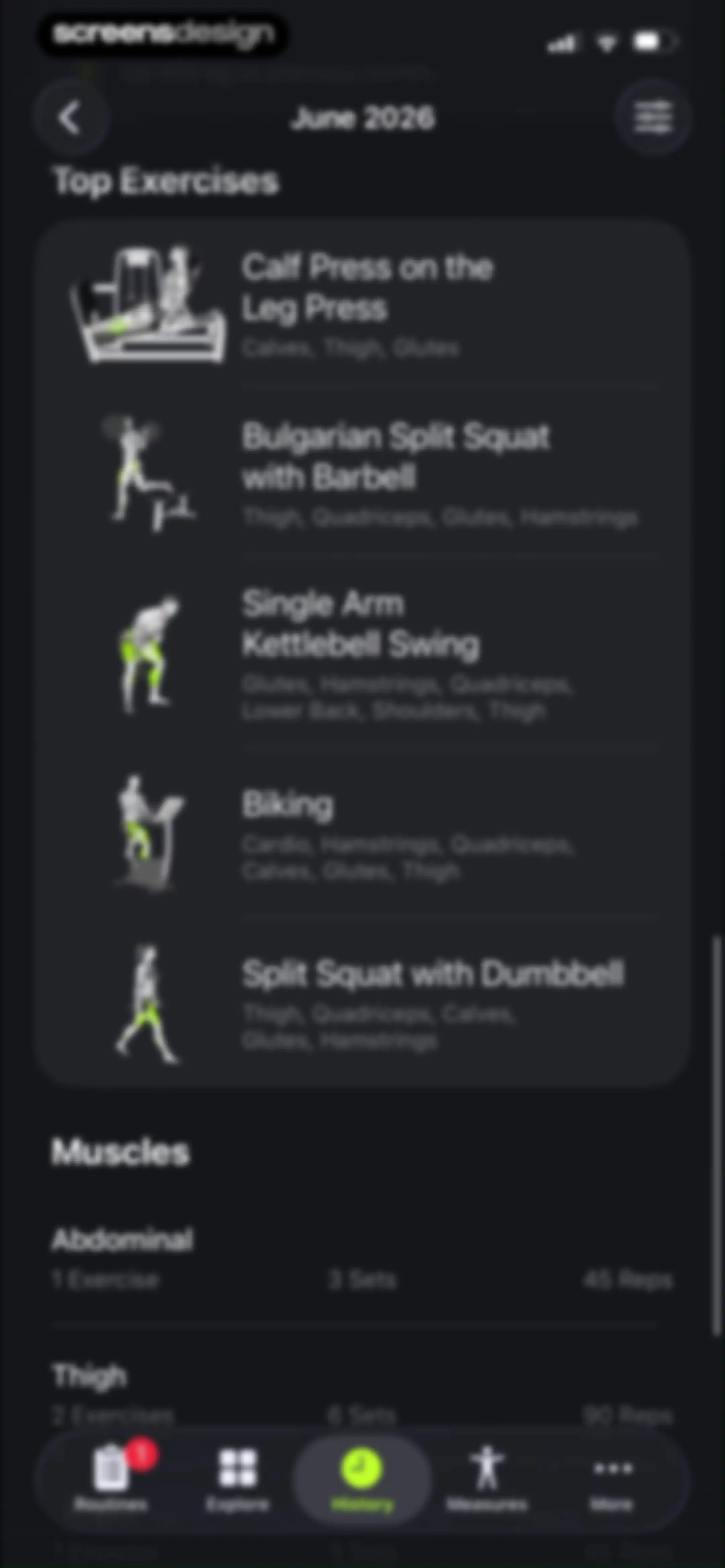 SmartGym: Gym & Home Workouts screen 128