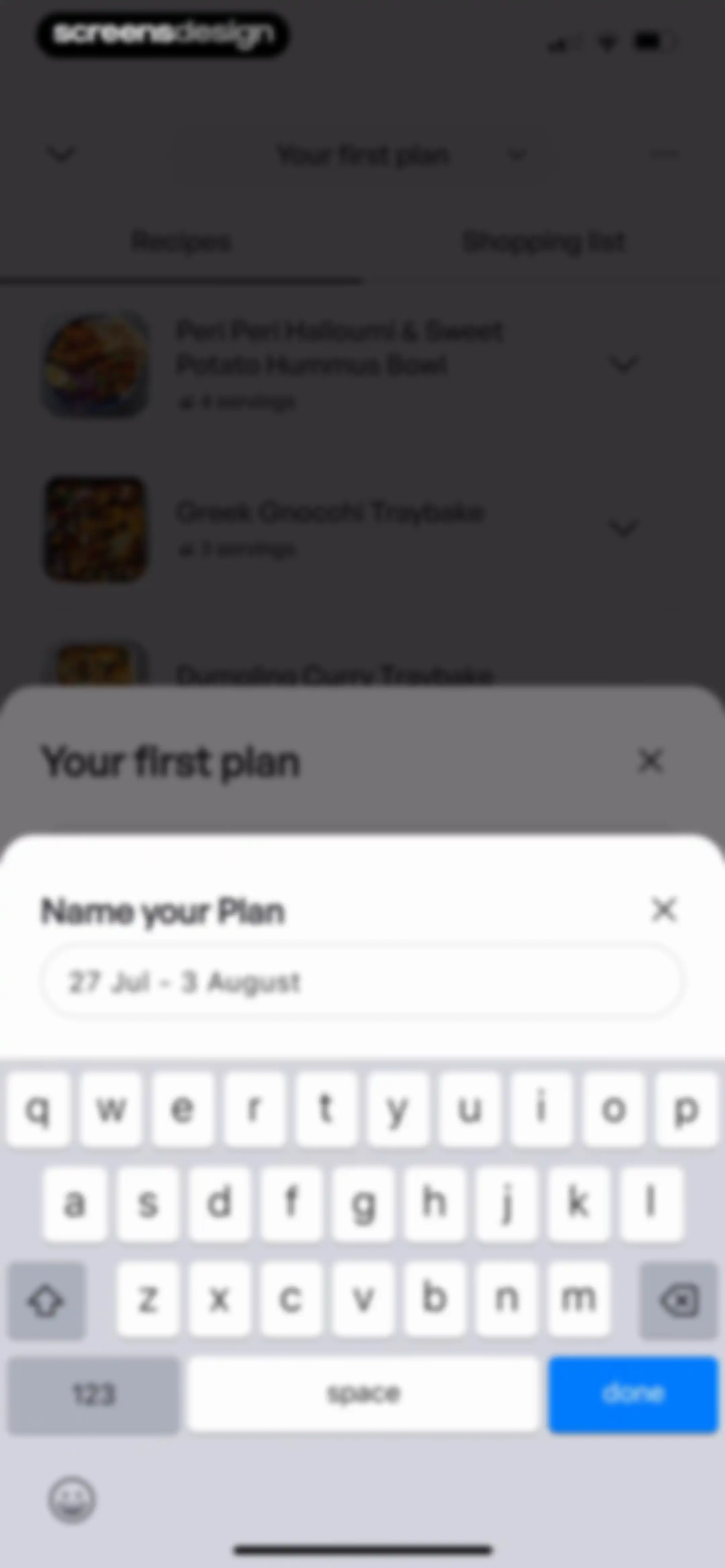 Mob: Meal Planner and Recipes screen 37