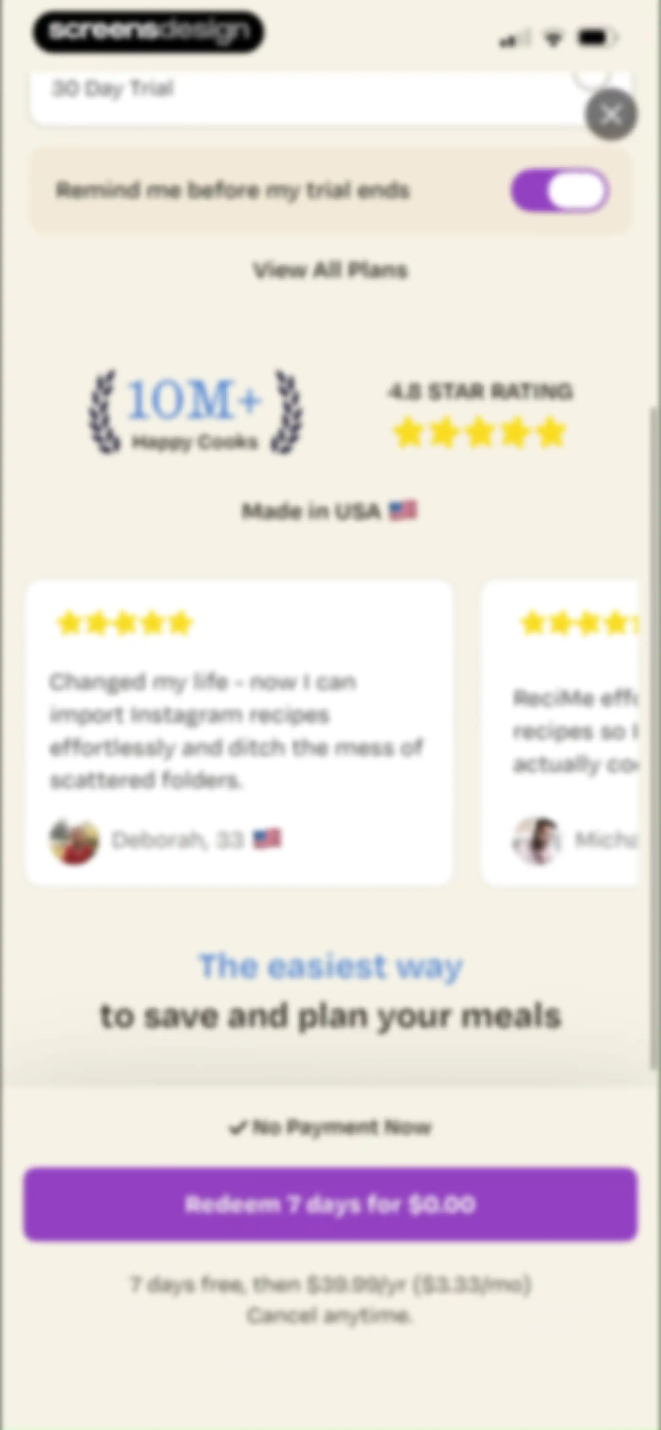 ReciMe: Recipes & Meal Planner screen 26