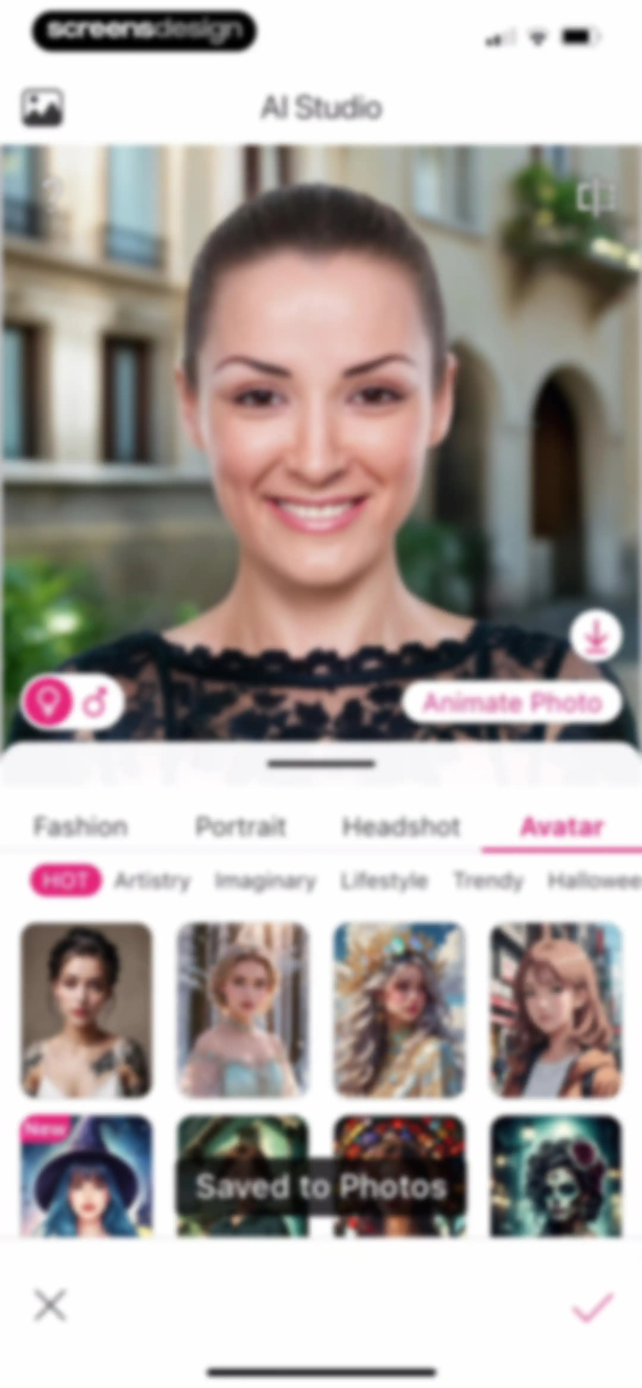 YouCam Makeup: Face Editor screen 143