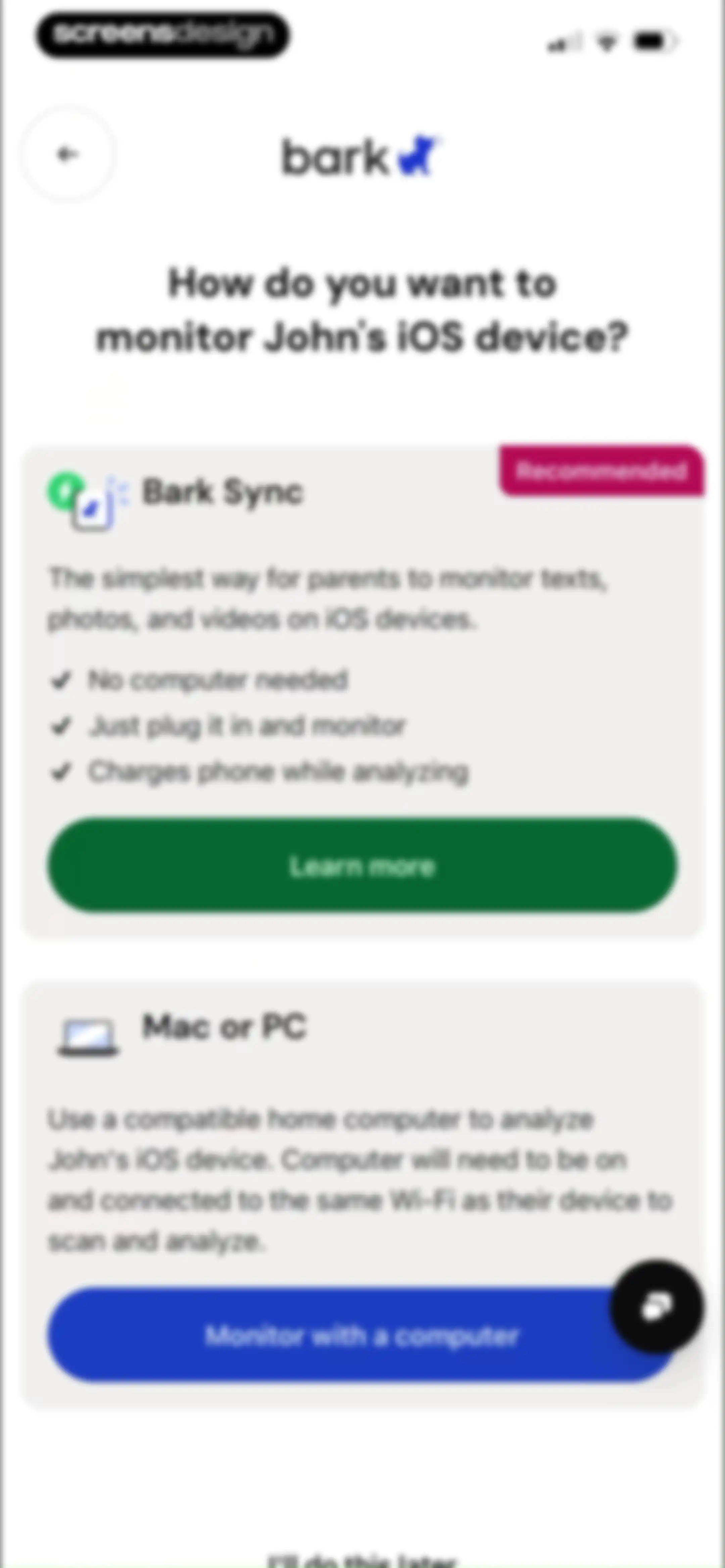 Bark - Parental Controls screen 24