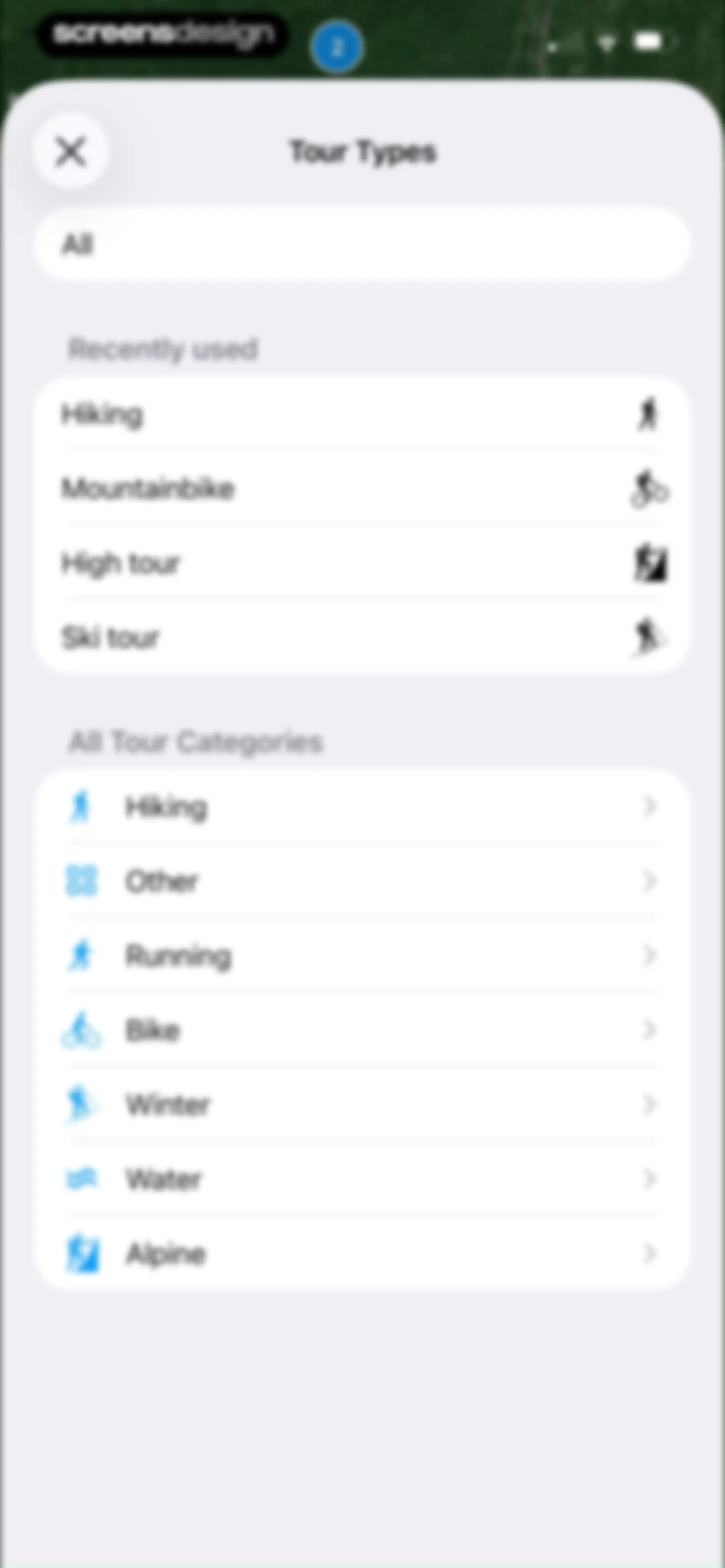 bergfex: Hiking & Tracking screen 62