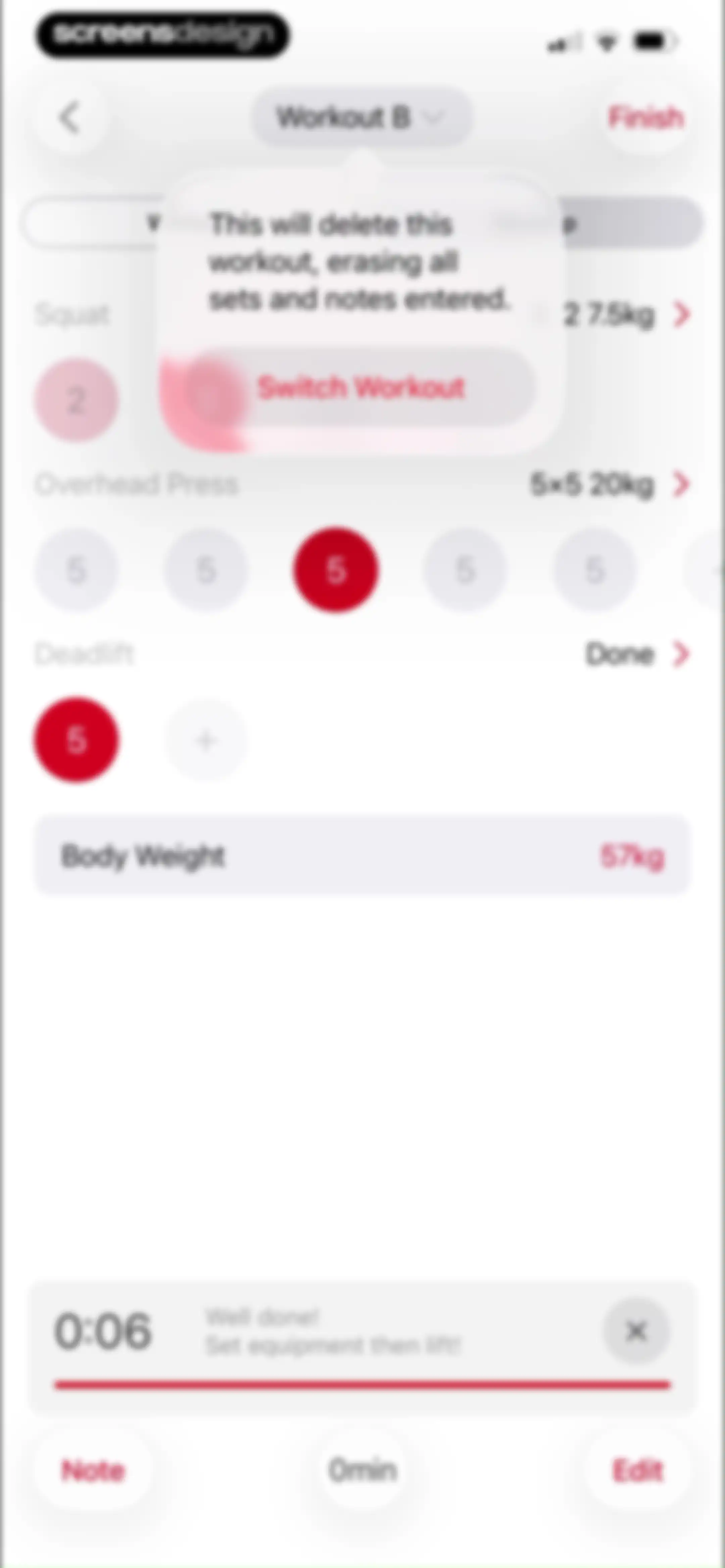 Stronglifts 5x5 Workout Plan screen 52