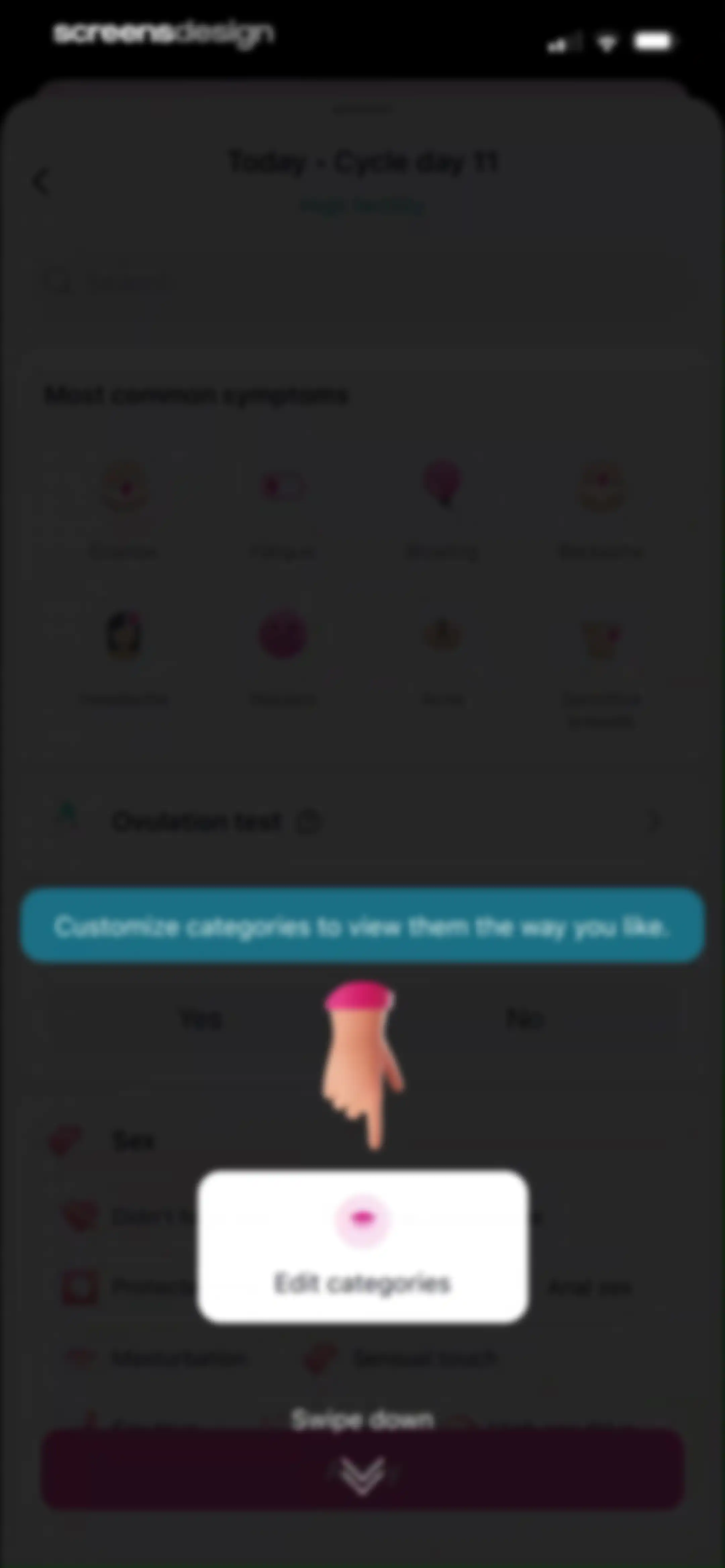 Pregmate Ovulation Tracker screen 59