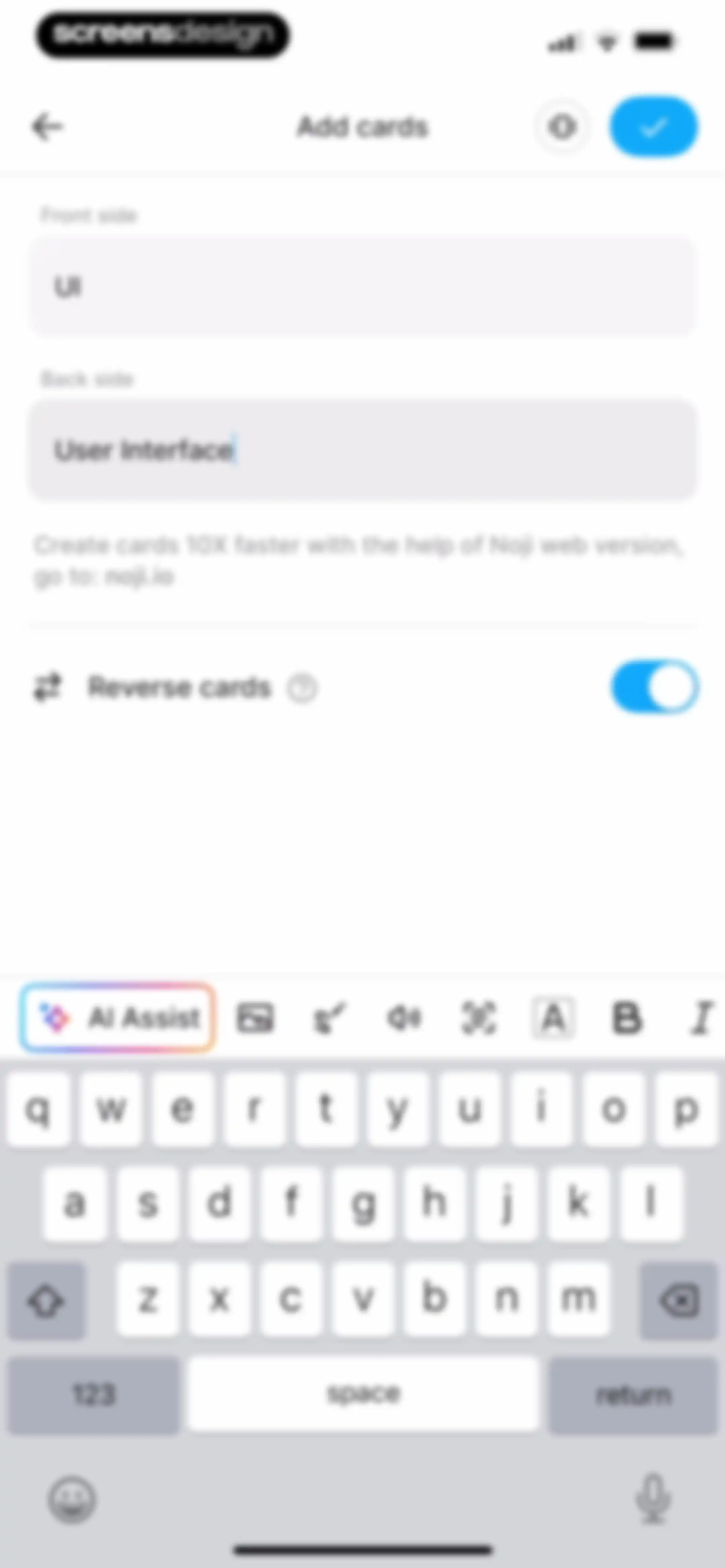 Noji - Flashcards study app screen 48