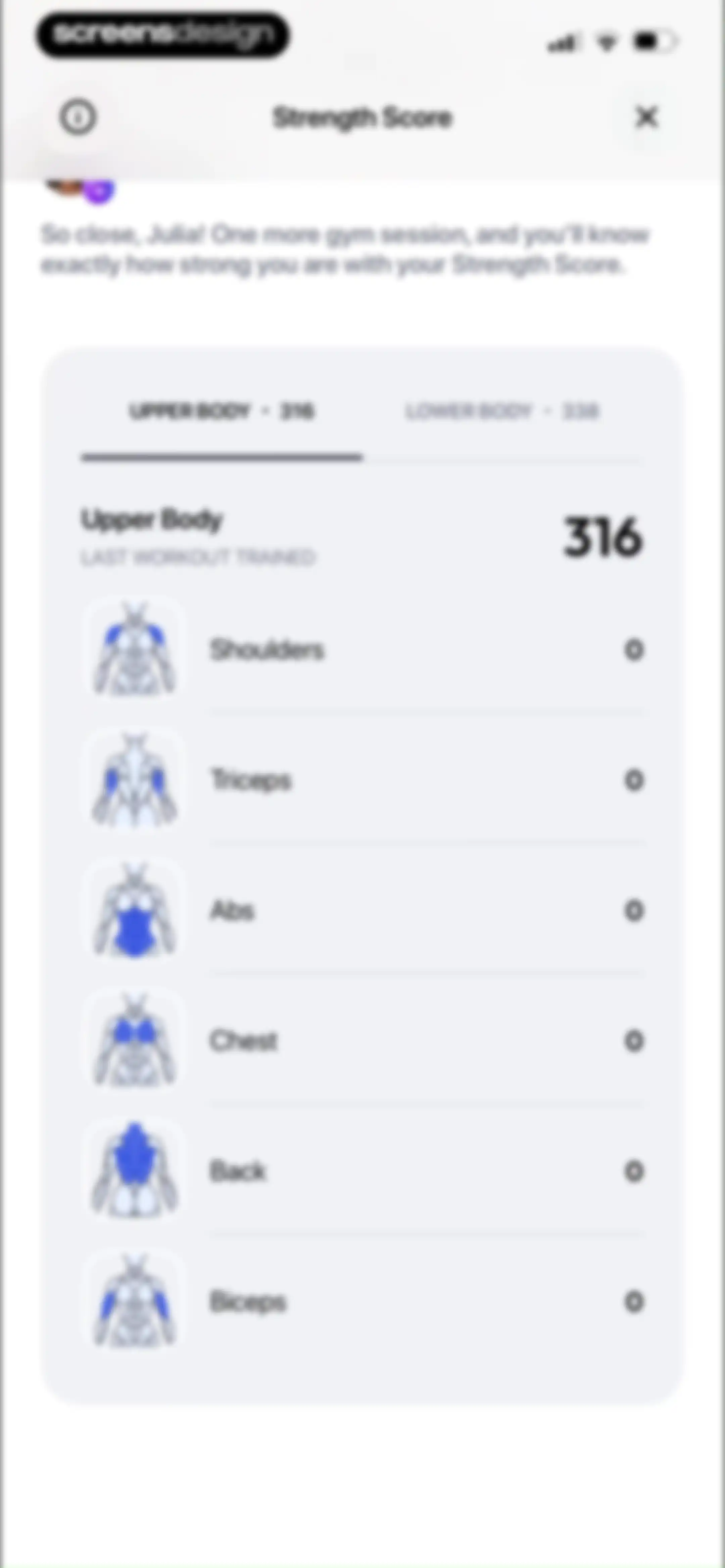 Zing AI: Home & Gym Workouts screen 150
