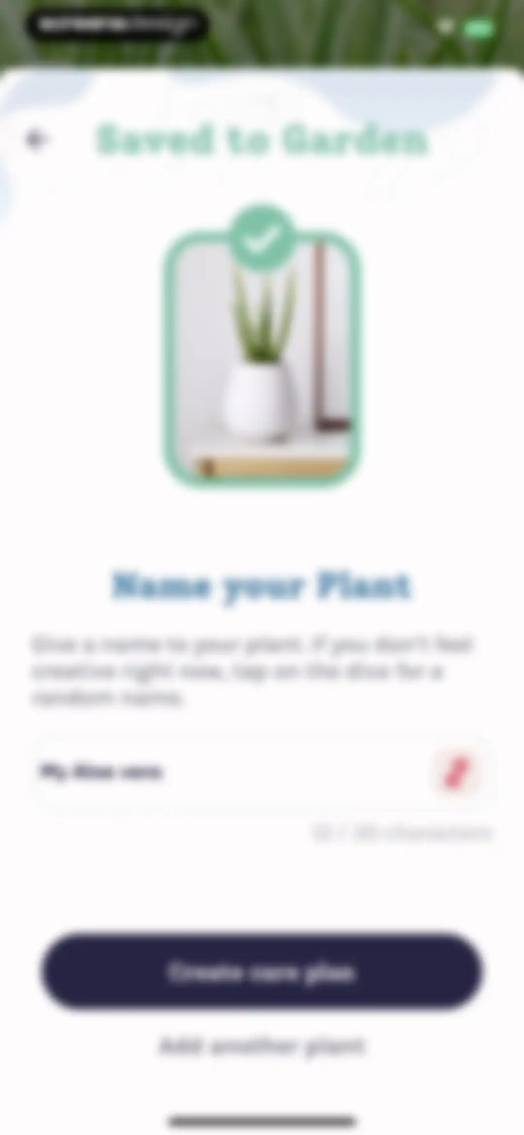 Plant Identifier, Care: Planty screen 27