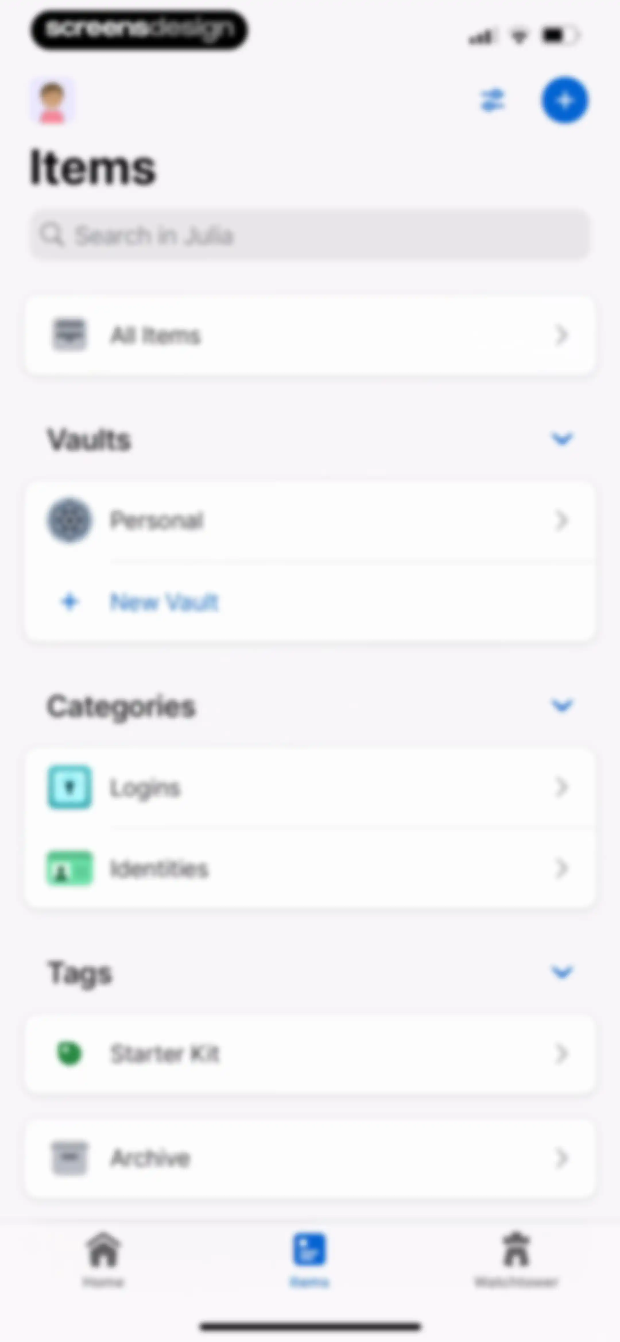 1Password: Password Manager screen 70