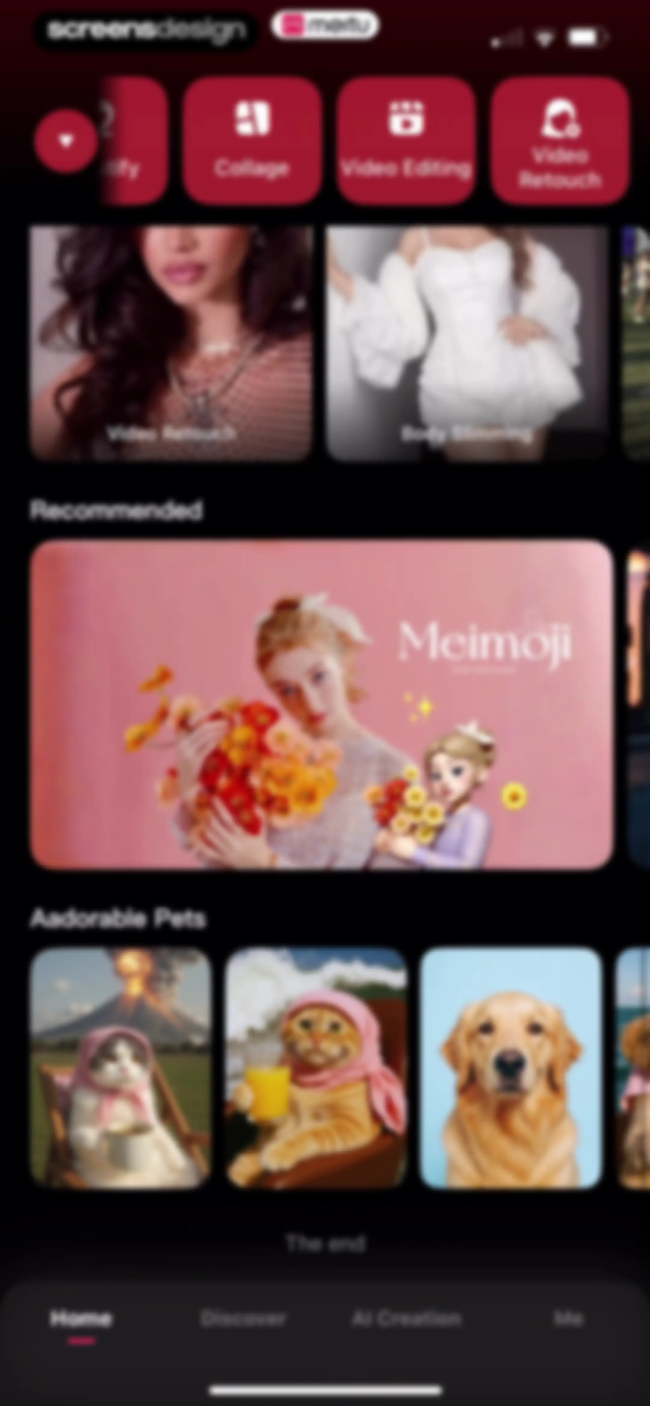 Meitu AI Photo & Video Editor screen 152