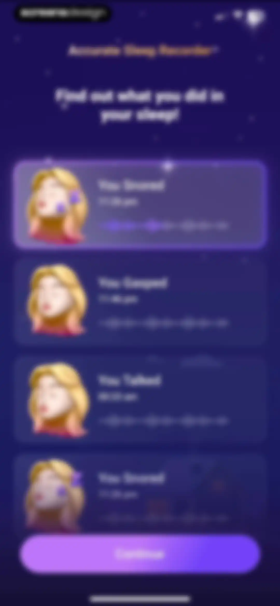 Sleep Well: Snore & Sleep Talk screen 22