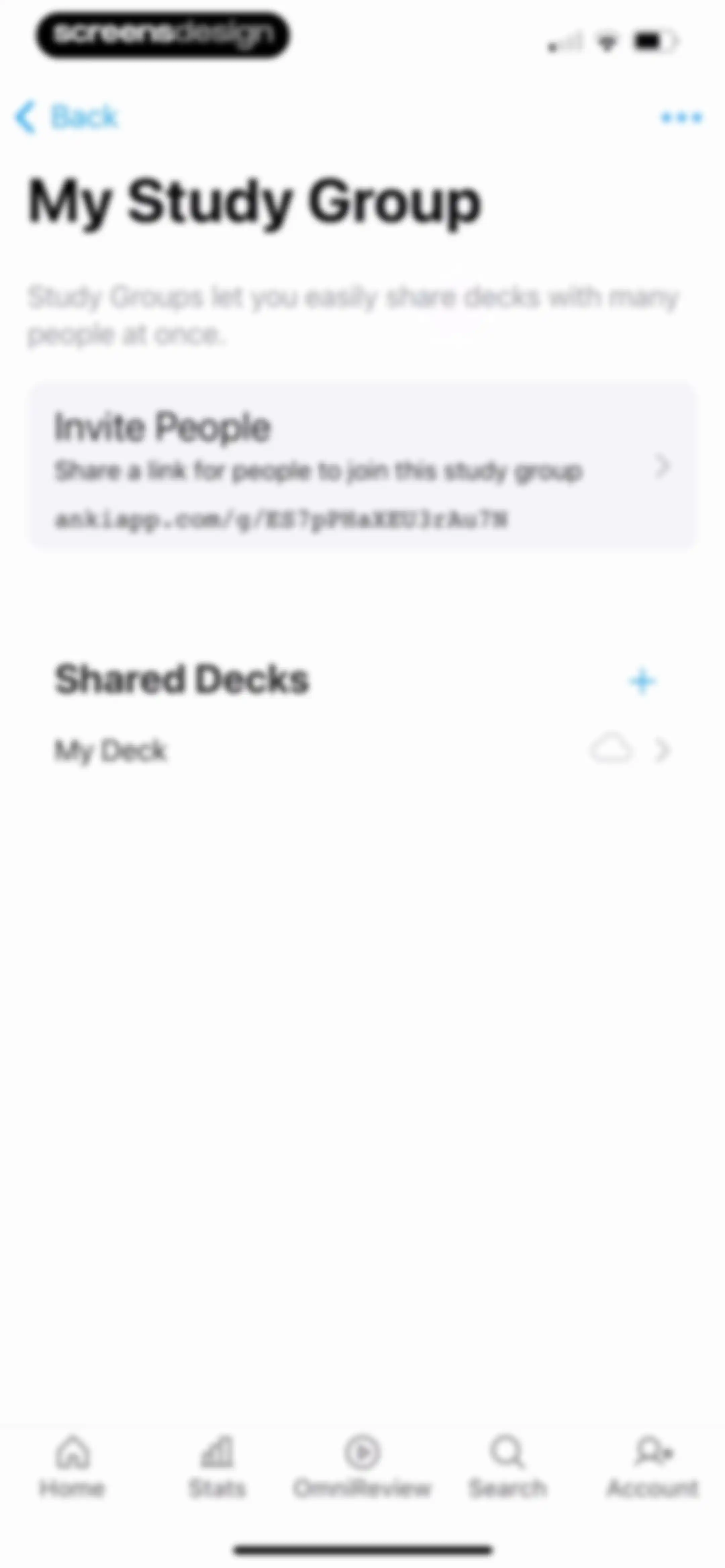 AlgoApp - Flashcards screen 64