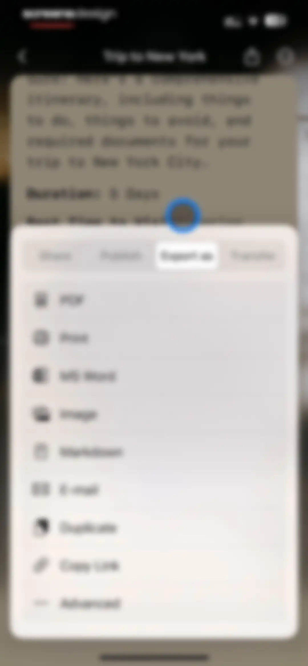 Craft: Notes, Documents, AI screen 72